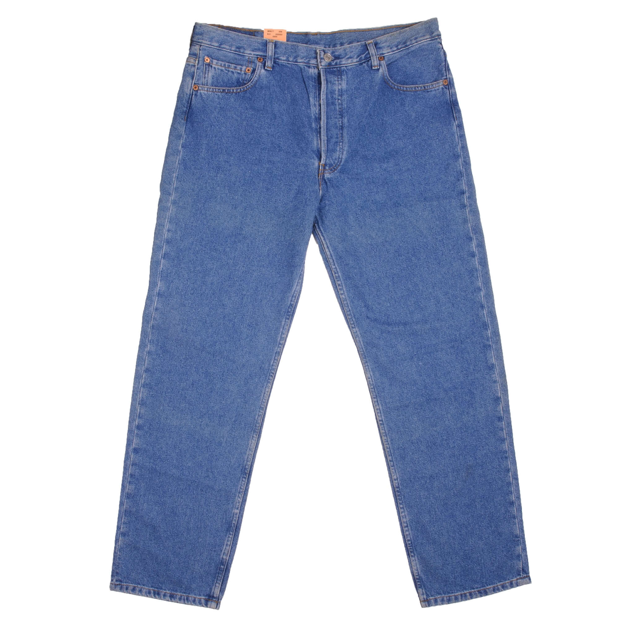 Beautiful Blue Levis 501 Jeans 1993 Size on Tag 38X32 Back Button #913