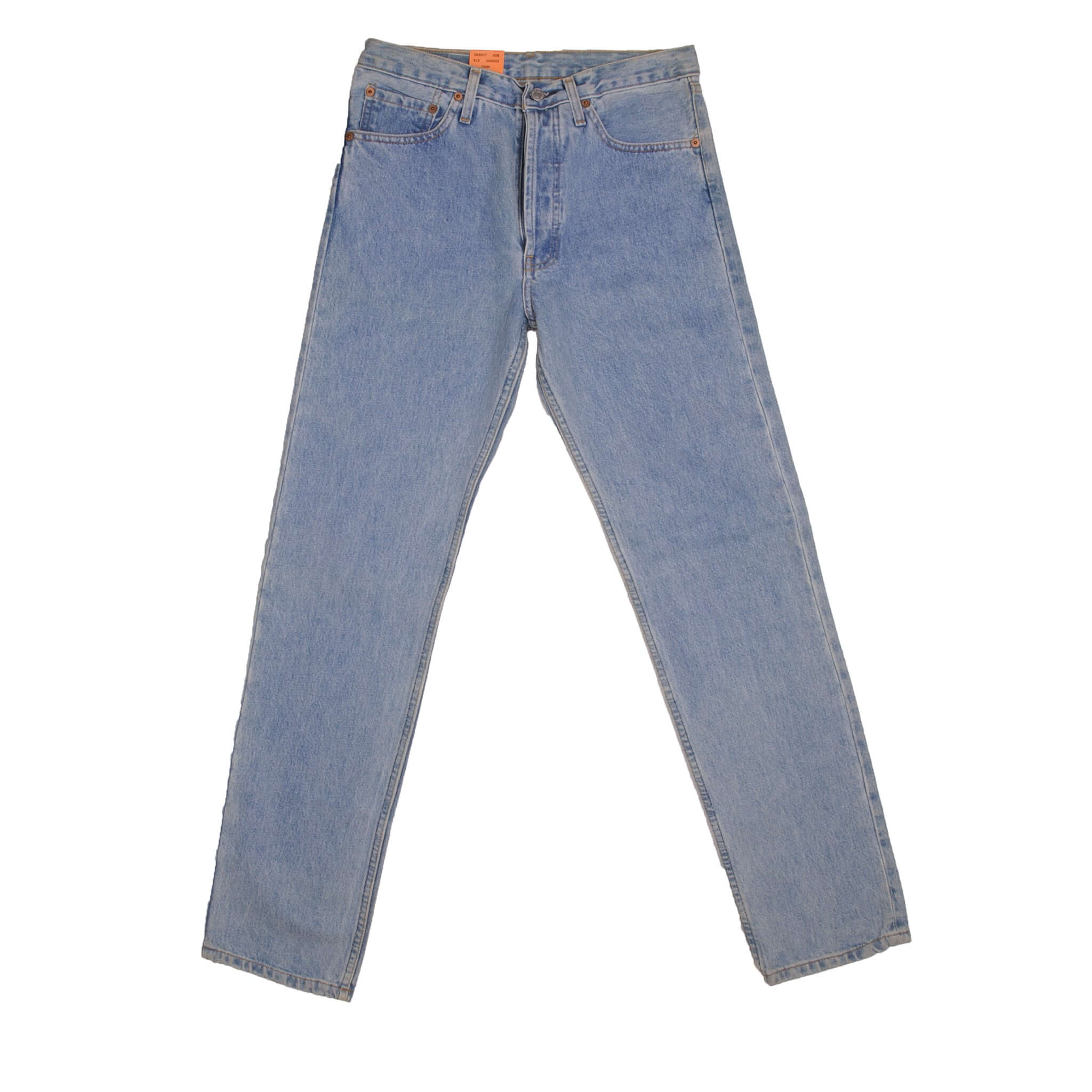 Beautiful Blue Levis 501 Jeans 1993 Size on Tag 31X32 Back Button #913