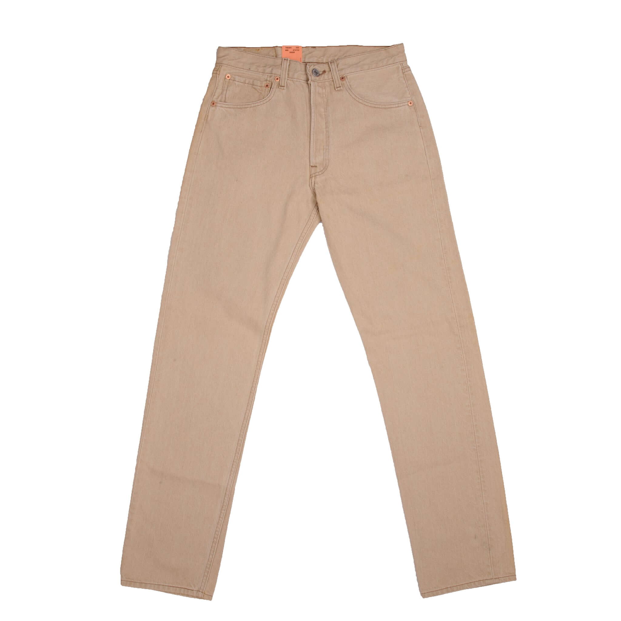 Beautiful Beige Levis 501 Jeans 1994 Made in USA. Size on Tag 31X34 Back Button #524