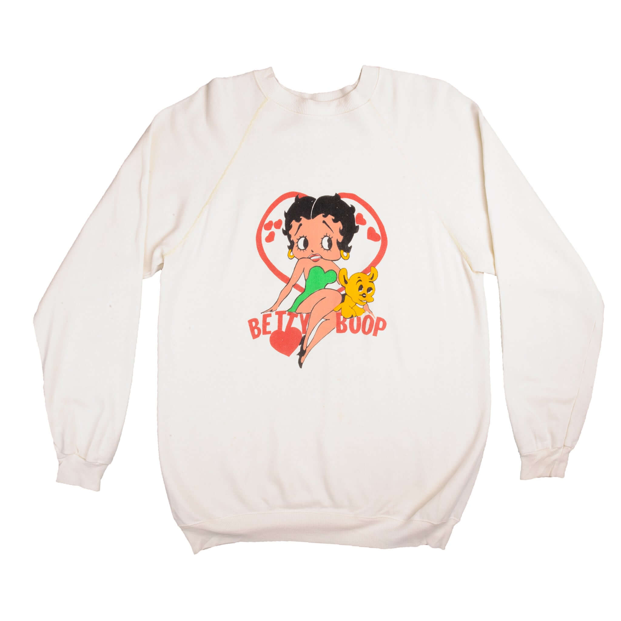 Vintage Betty Boop Sweatshirt 80S Size L, Made In USA