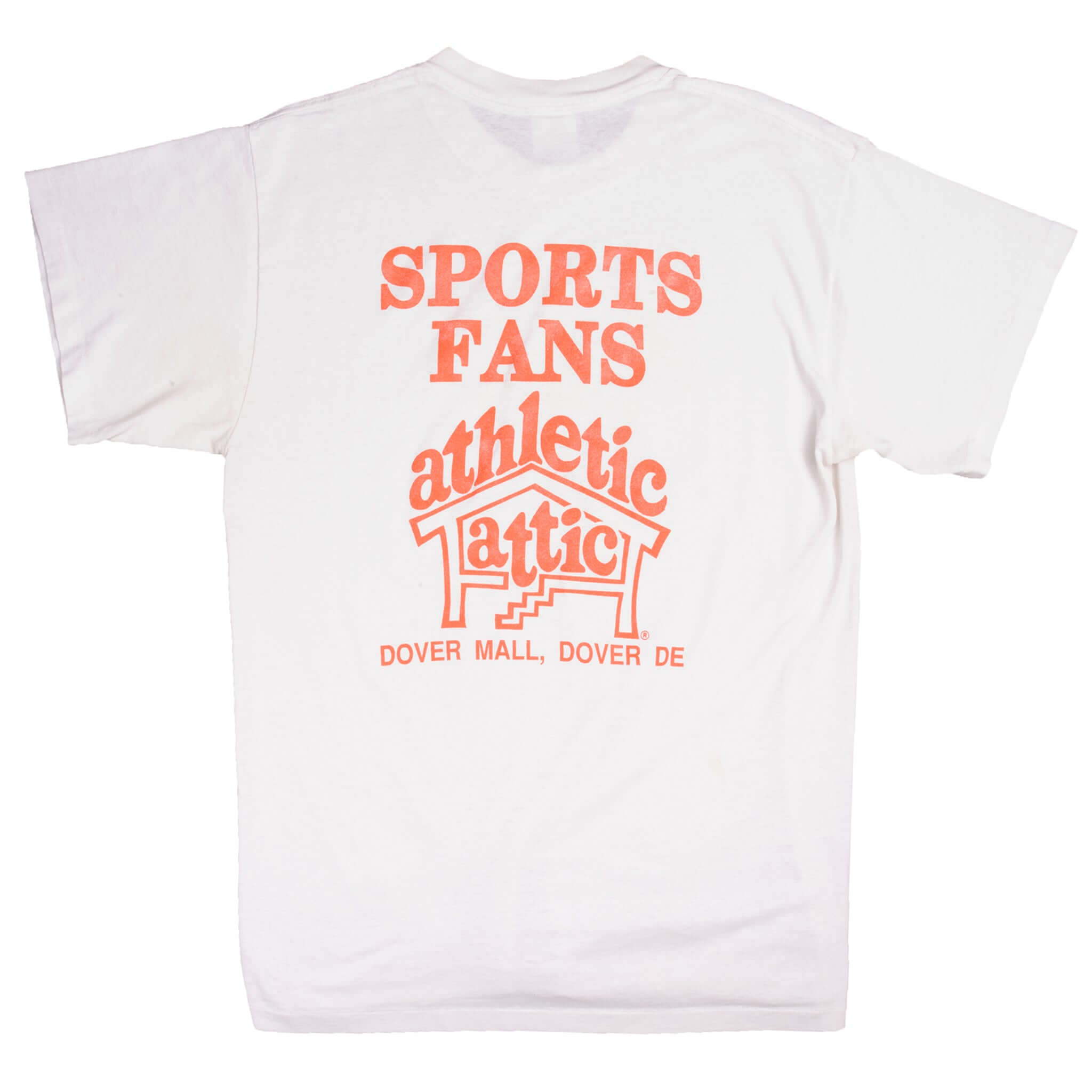 VINTAGE NIKE BOX LOGO TEE SHIRT 1987-1992 SIZE MEDIUM MADE IN USA