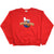 Vintage Peanuts Universal Studio Japan Sweatshirt Size XL. RED