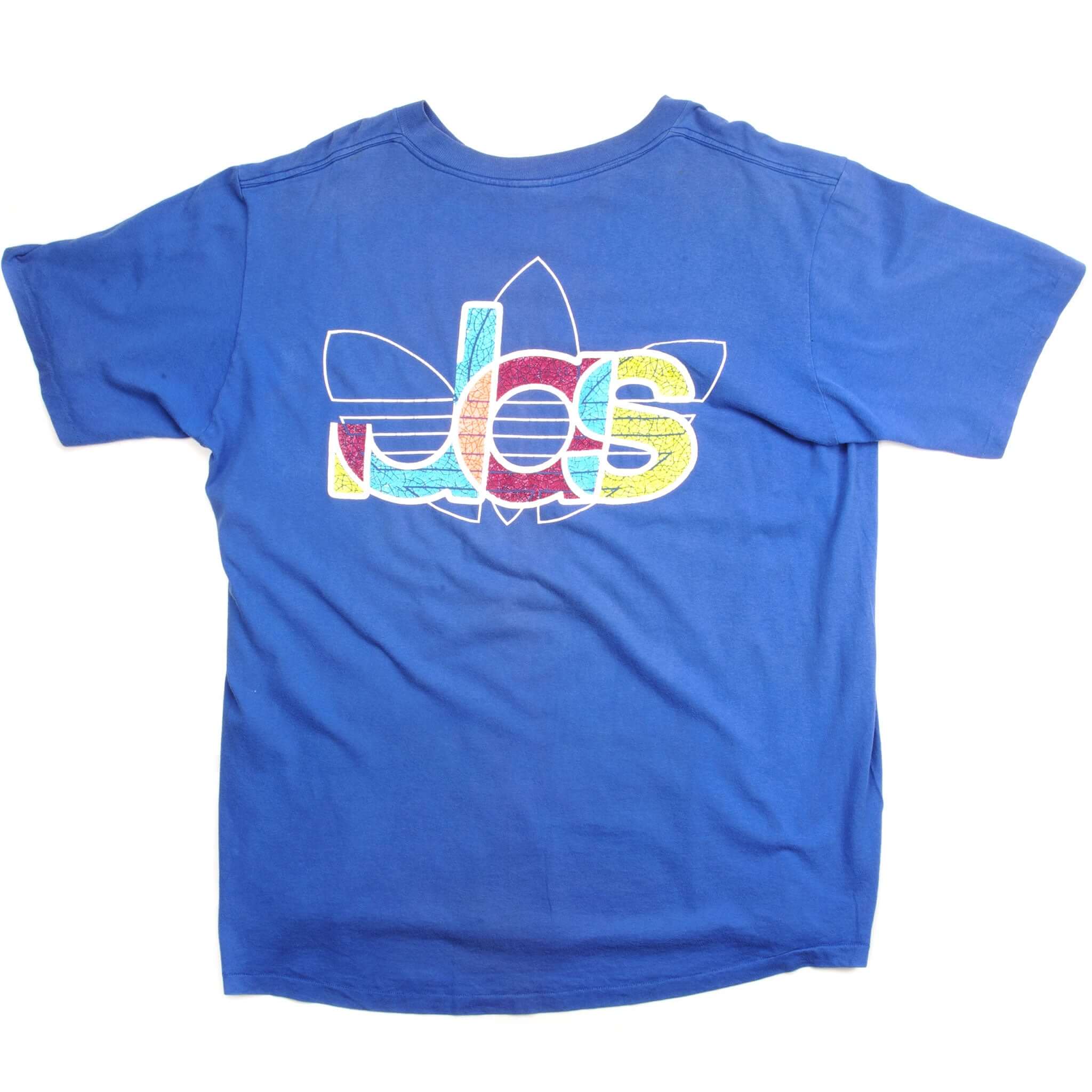 VINTAGE ADIDAS 1990S TEE SHIRT SIZE XL MADE IN USA