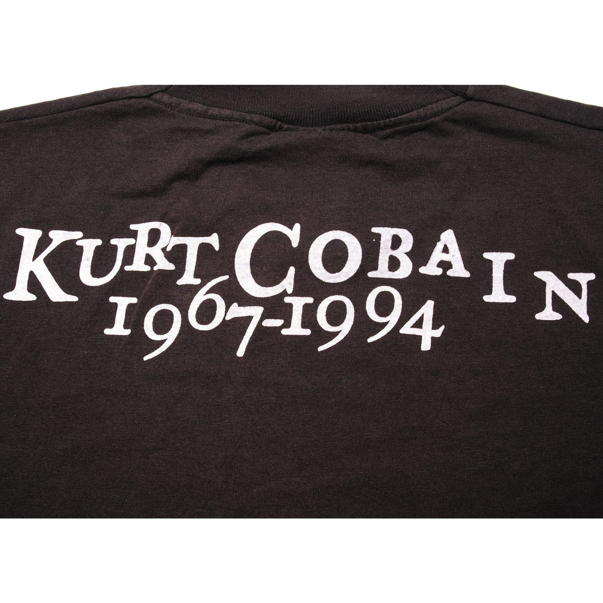 VINTAGE NIRVANA KURT COBAIN TEE SHIRT 90s SIZE 2XL MADE IN USA