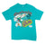 Vintage Australia Surfing Tee Shirt 90S Size Medium with single stitch sleeve