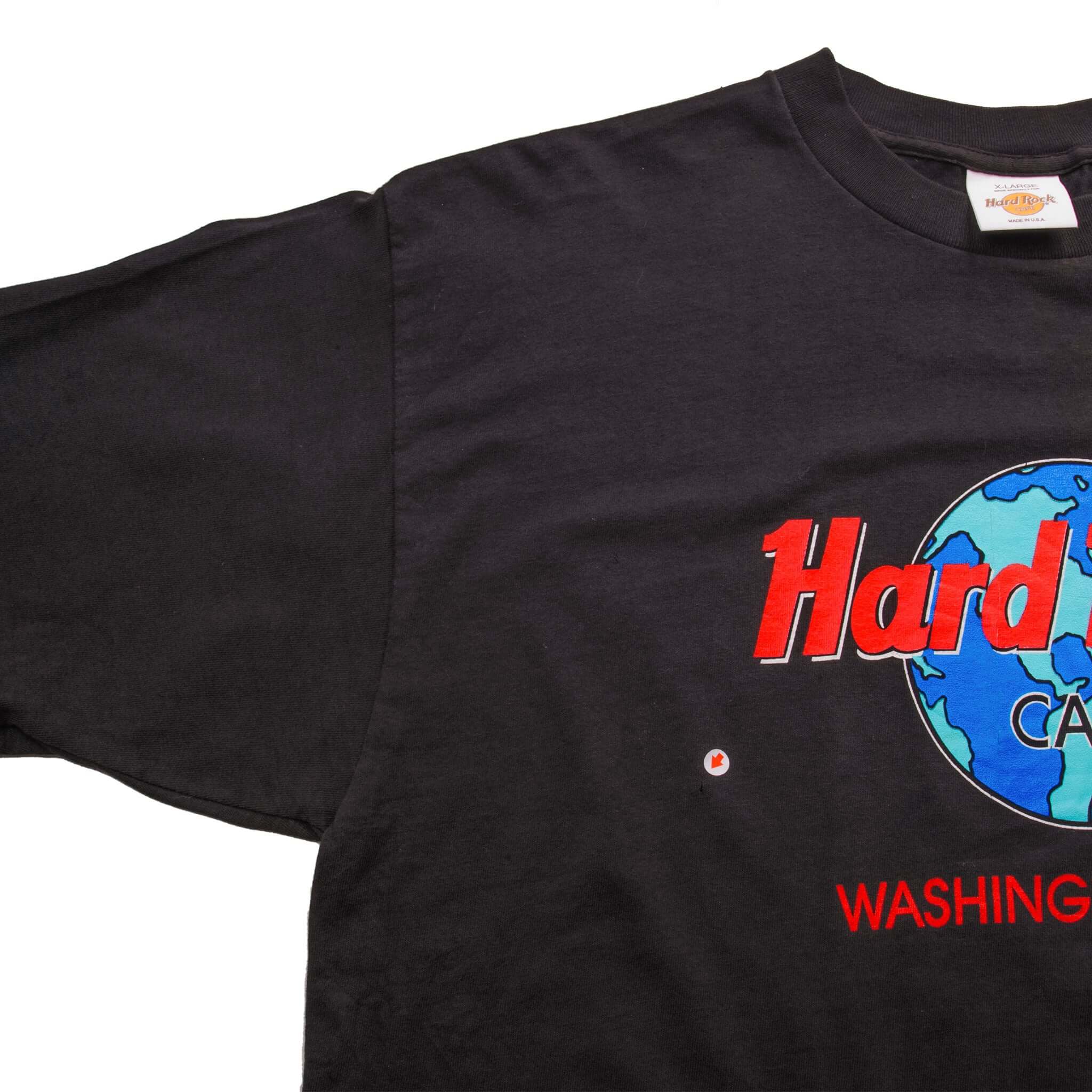 Vintage Hard Rock Cafe Washington, D.C. Tee Shirt 1990S Size XL Made In USA