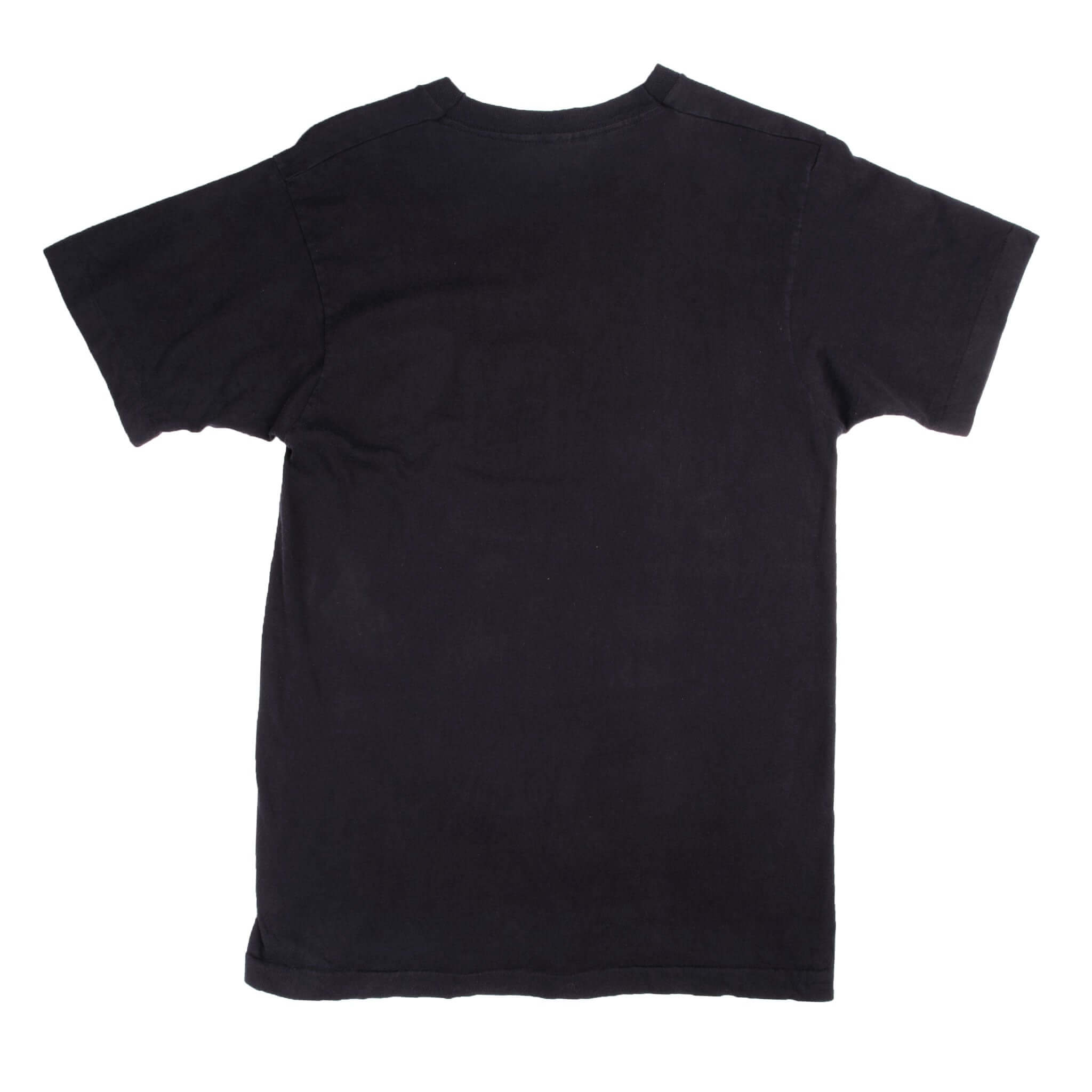 Vintage NFL Los Angeles Las Vegas Raiders Salem Sportswear Tee Shirt 1990 Size Medium Made in USA With Single Stitch Sleeves.