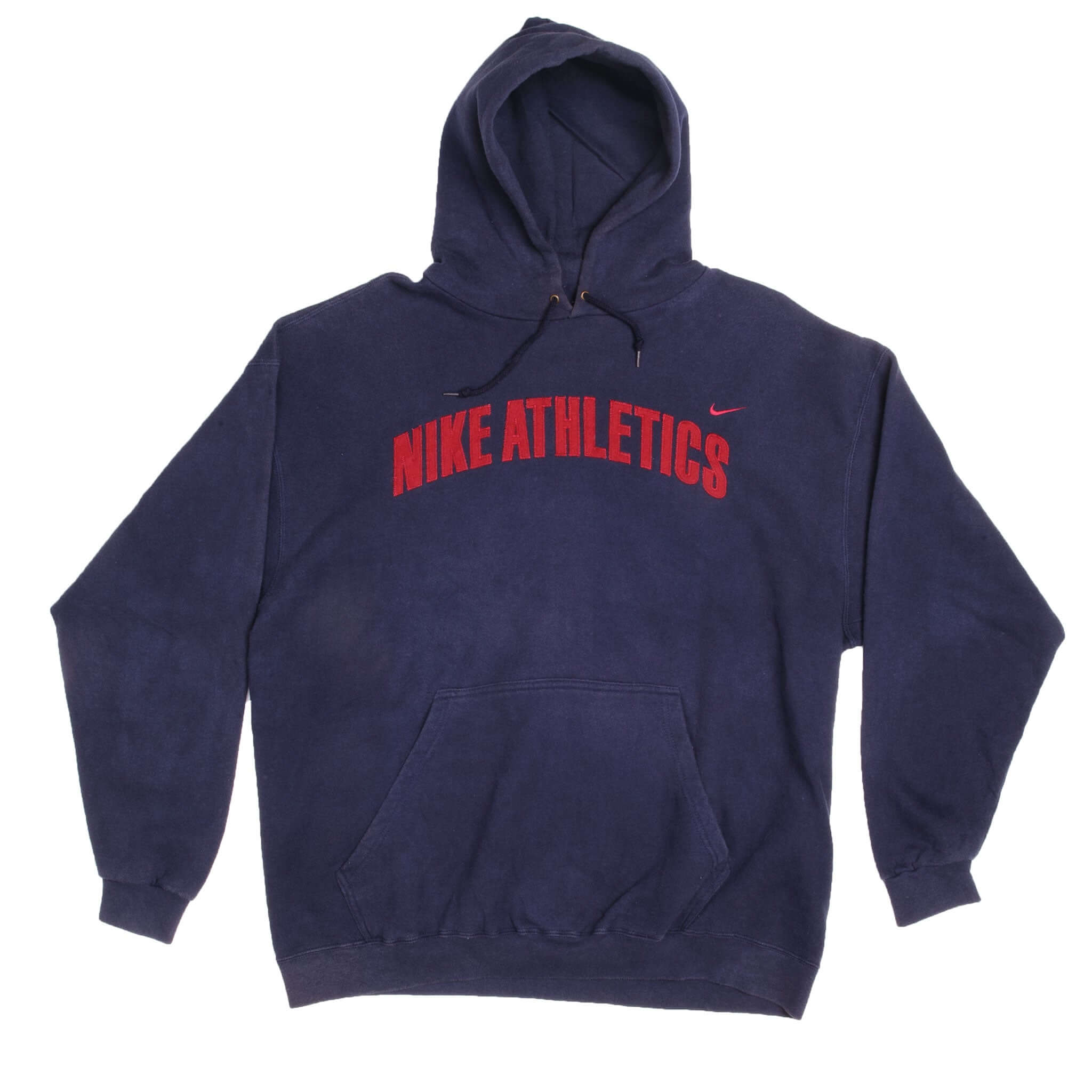 Vintage Blue Nike Athletics Blue Sweatshirt Mid 90s Size Xlarge Made In USA.