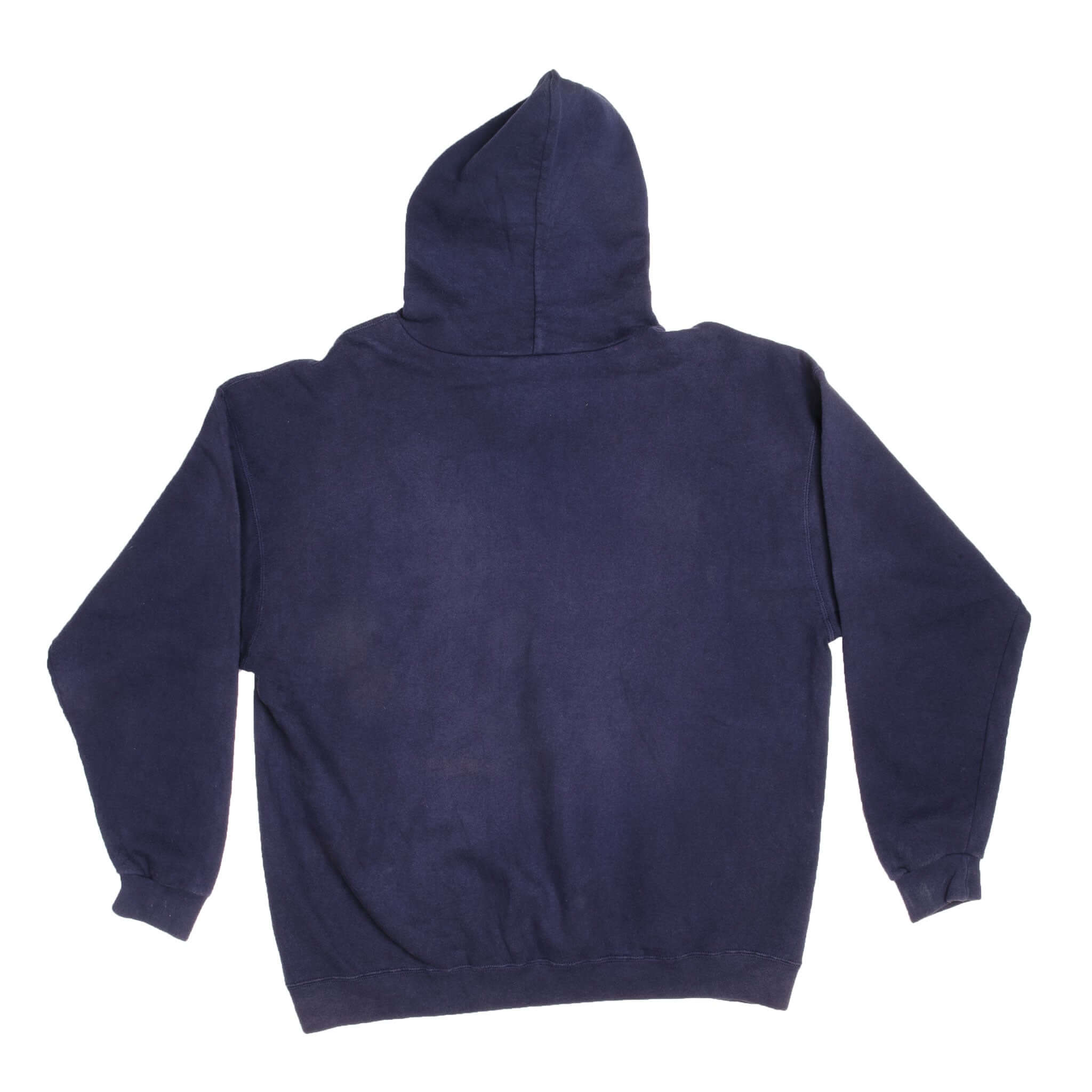 Vintage Blue Nike Athletics Blue Sweatshirt Mid 90s Size Xlarge Made In USA.