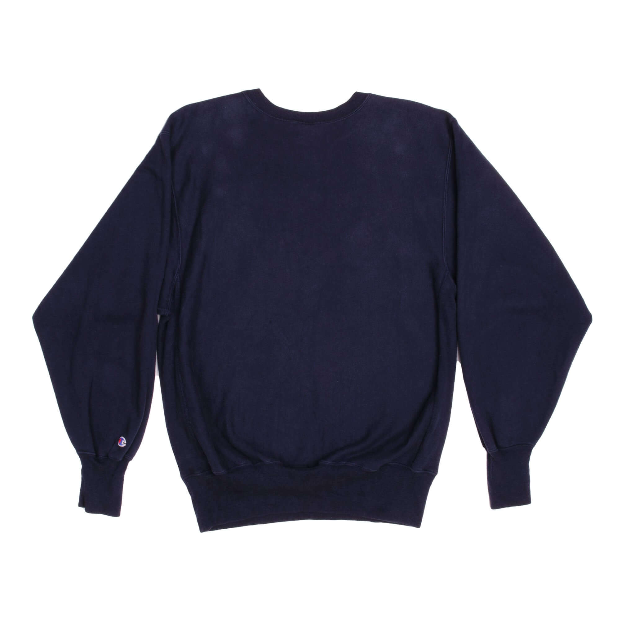 Vintage Black Champion Reverse Weave Paramount Crewneck Sweater 90S Size XLarge. Made In USA.