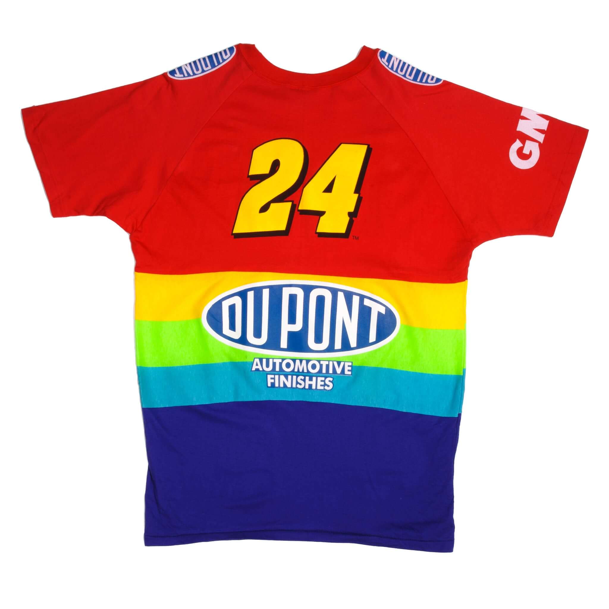 Vintage Rainbow Nascar Winston Cup 24 Tee Shirt 1990s Size XLarge Made In USA