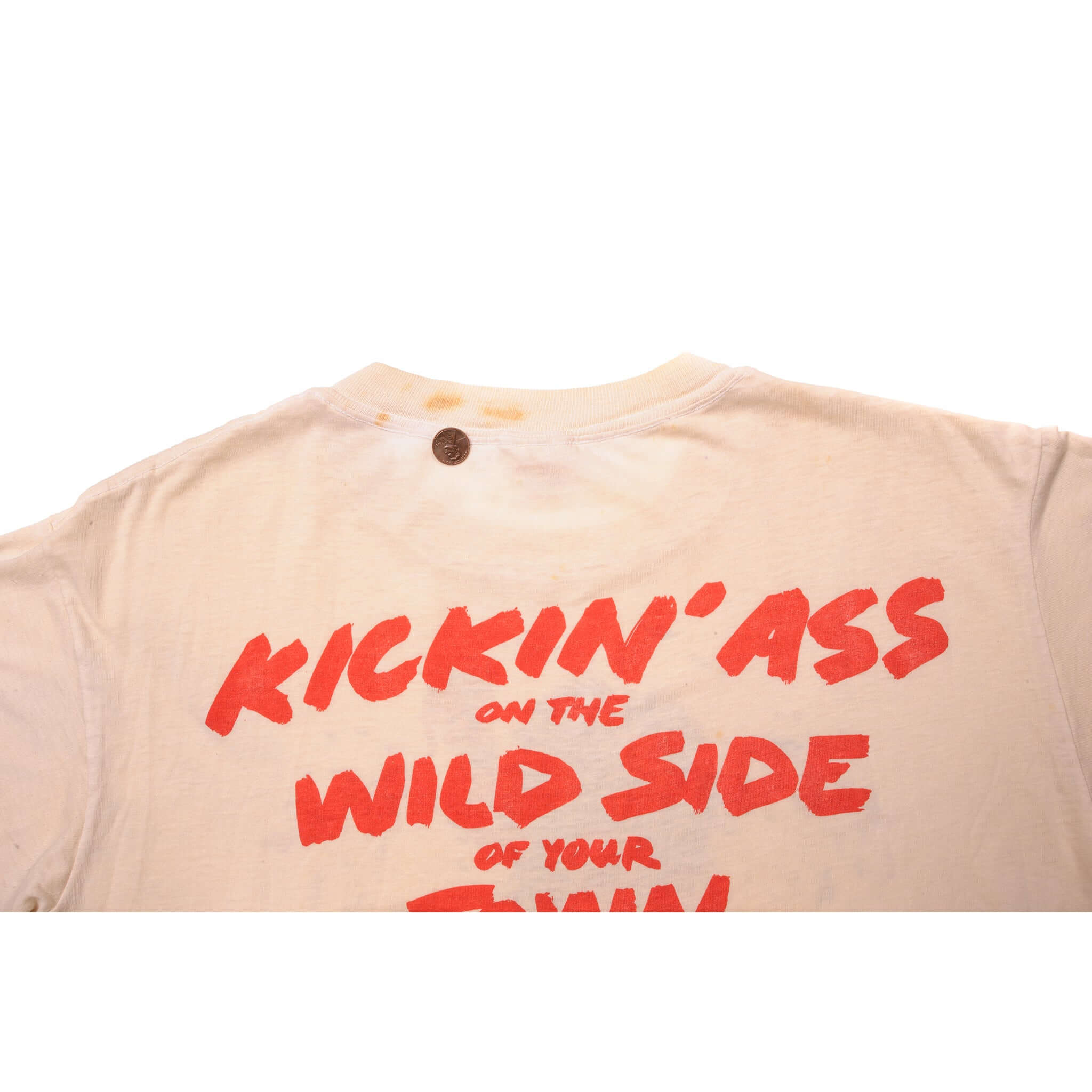 VINTAGE MOTLEY CRUE TOUR TEE SHIRT 1987 SIZE LARGE MADE IN USA