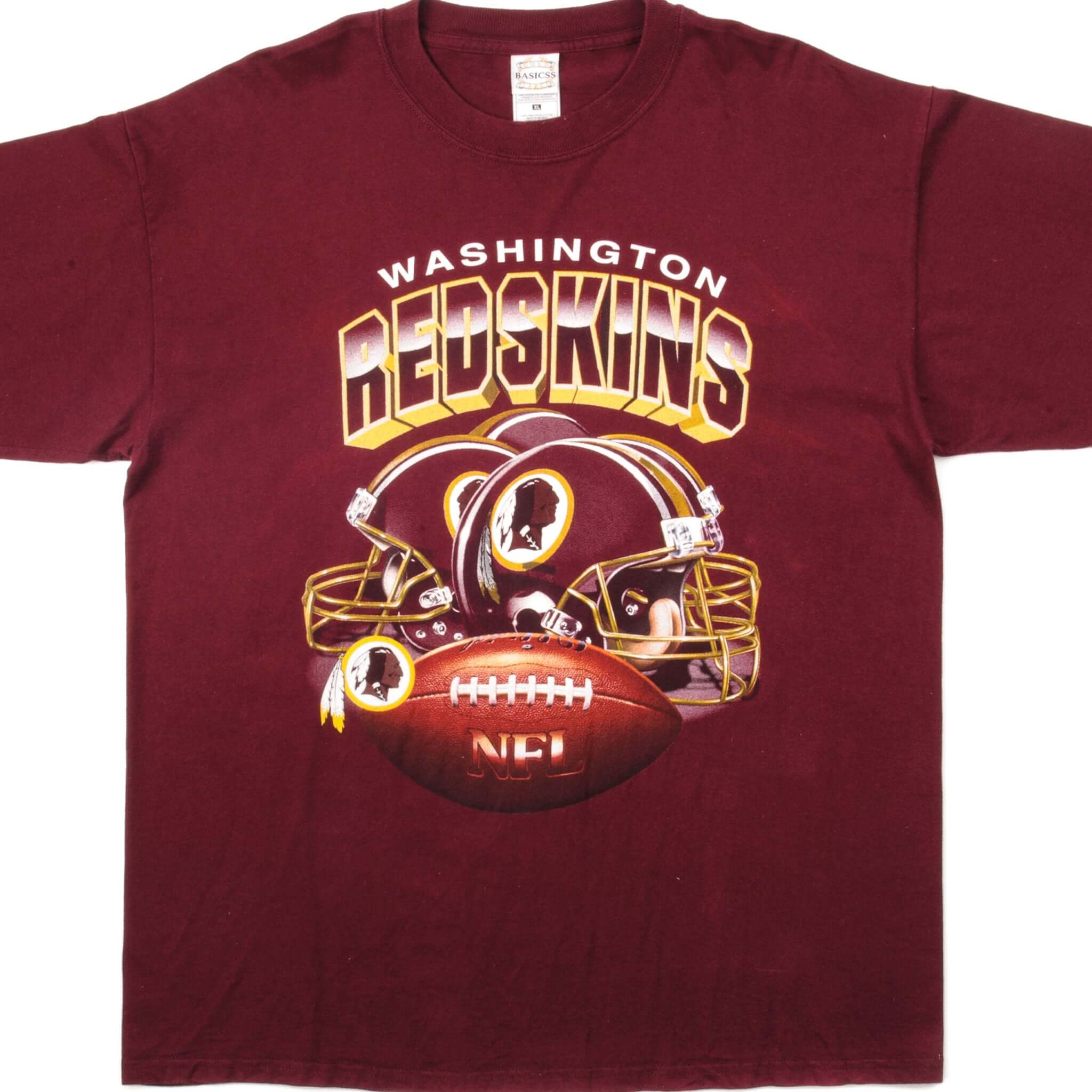 VINTAGE NFL WASHINGTON REDSKINS TEE SHIRT SIZE XL – Vintage rare usa