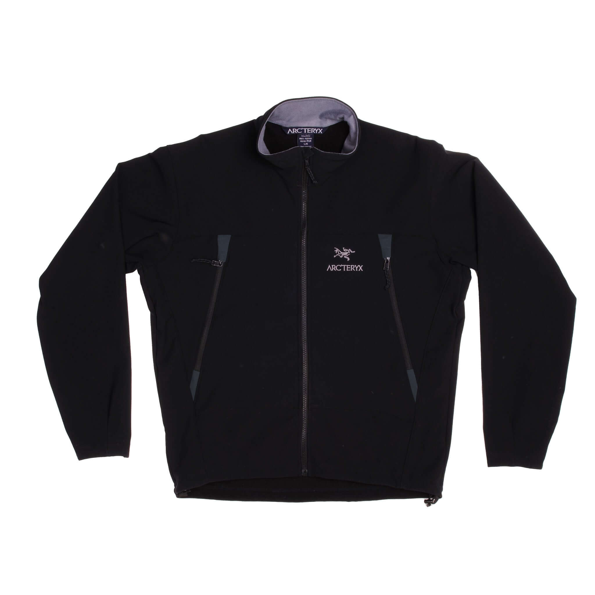 Black Arc'teryx Waterproof Fleece Jacket Size L