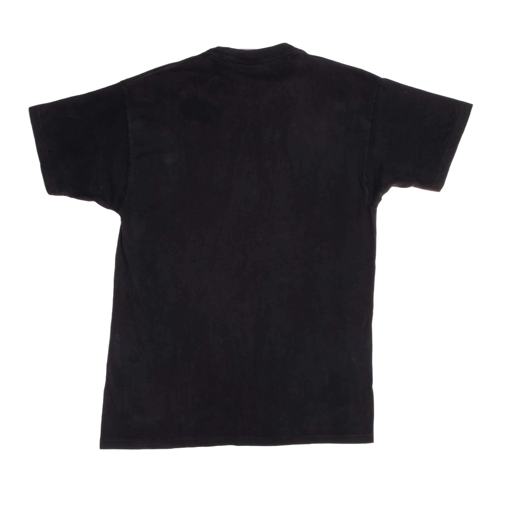 Vintage Miami Hurricanes Tee Shirt 1990'S Size Medium Made In USA With Single Stitch Sleeves.