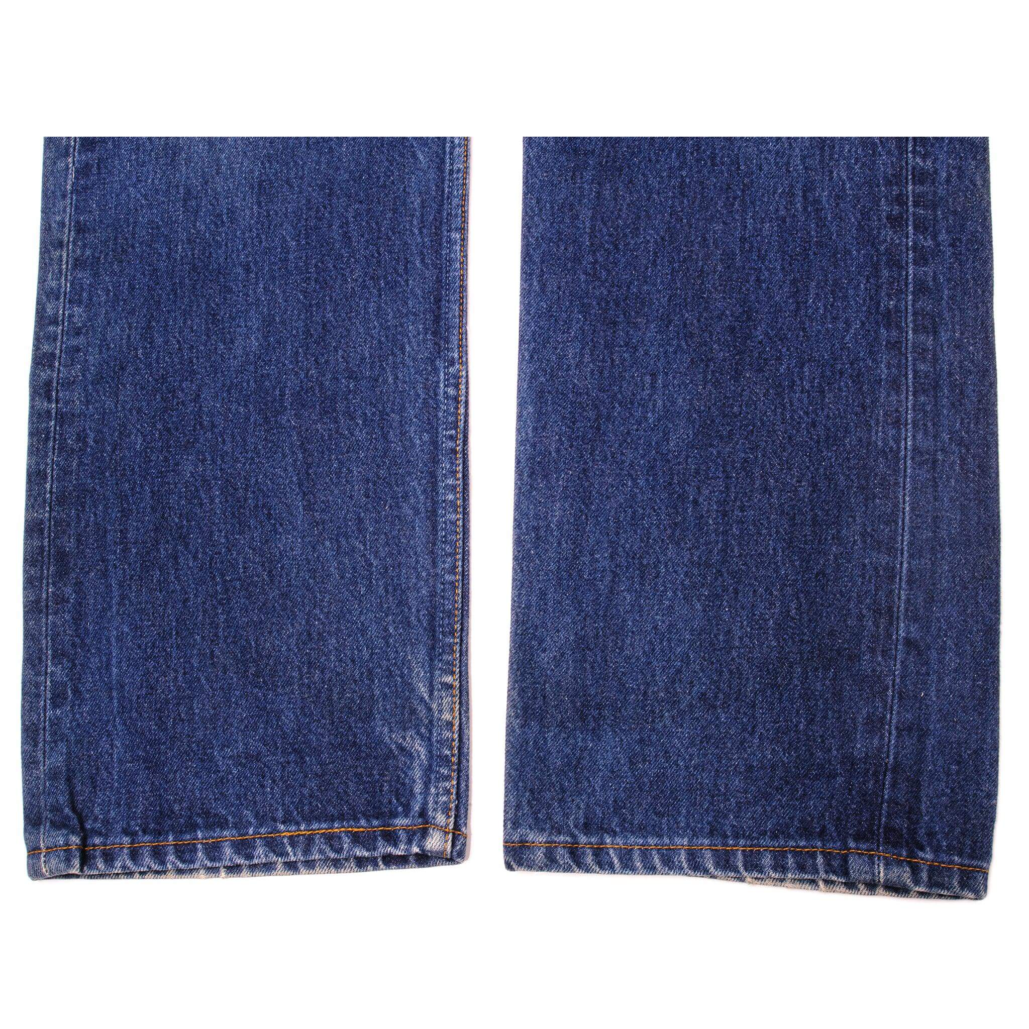 VINTAGE LEVIS 501 JEANS INDIGO 90s SIZE W35 L29 MADE IN USA