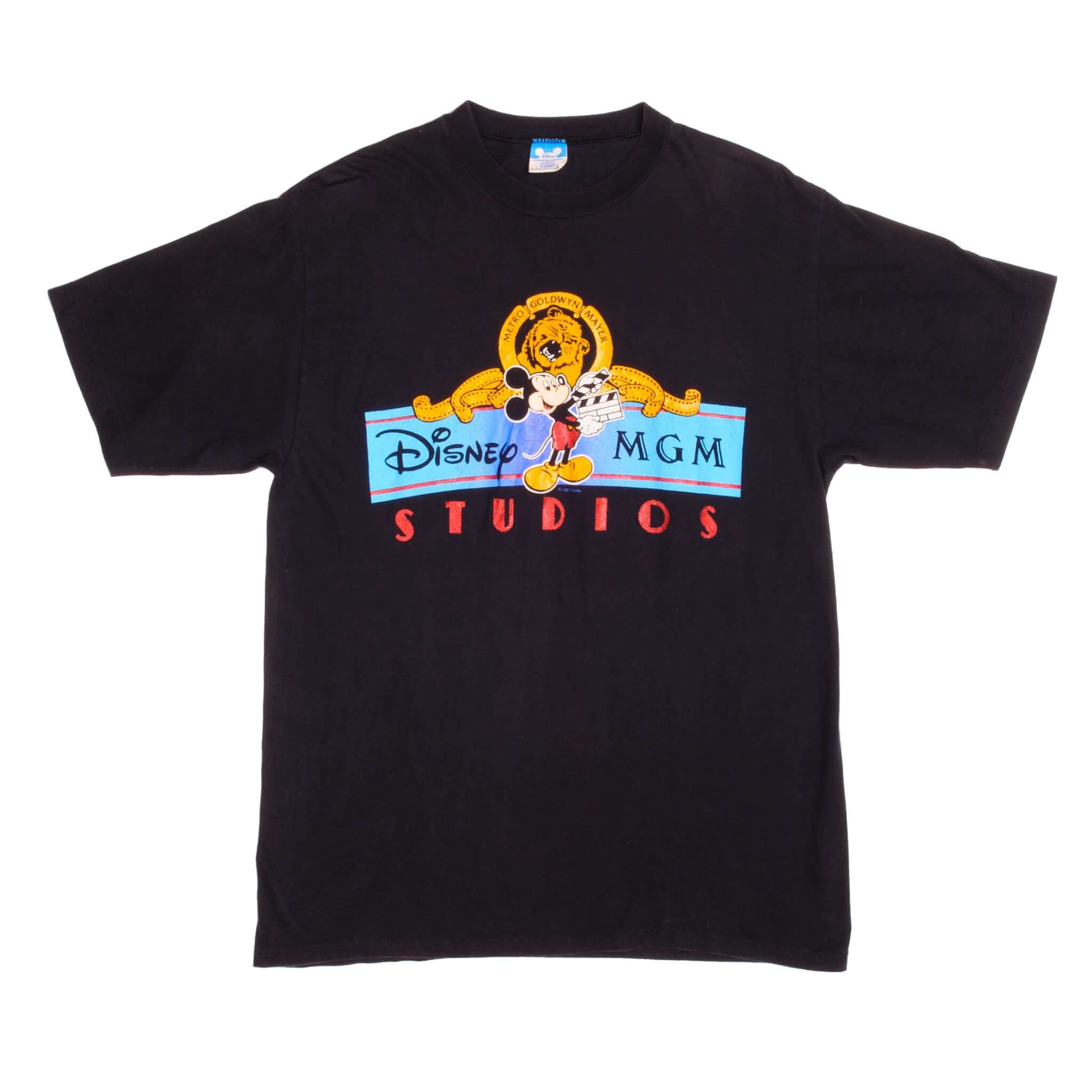 Vintage Disney MGM Studios Tee Shirt 1987 Size XL Made In USA.