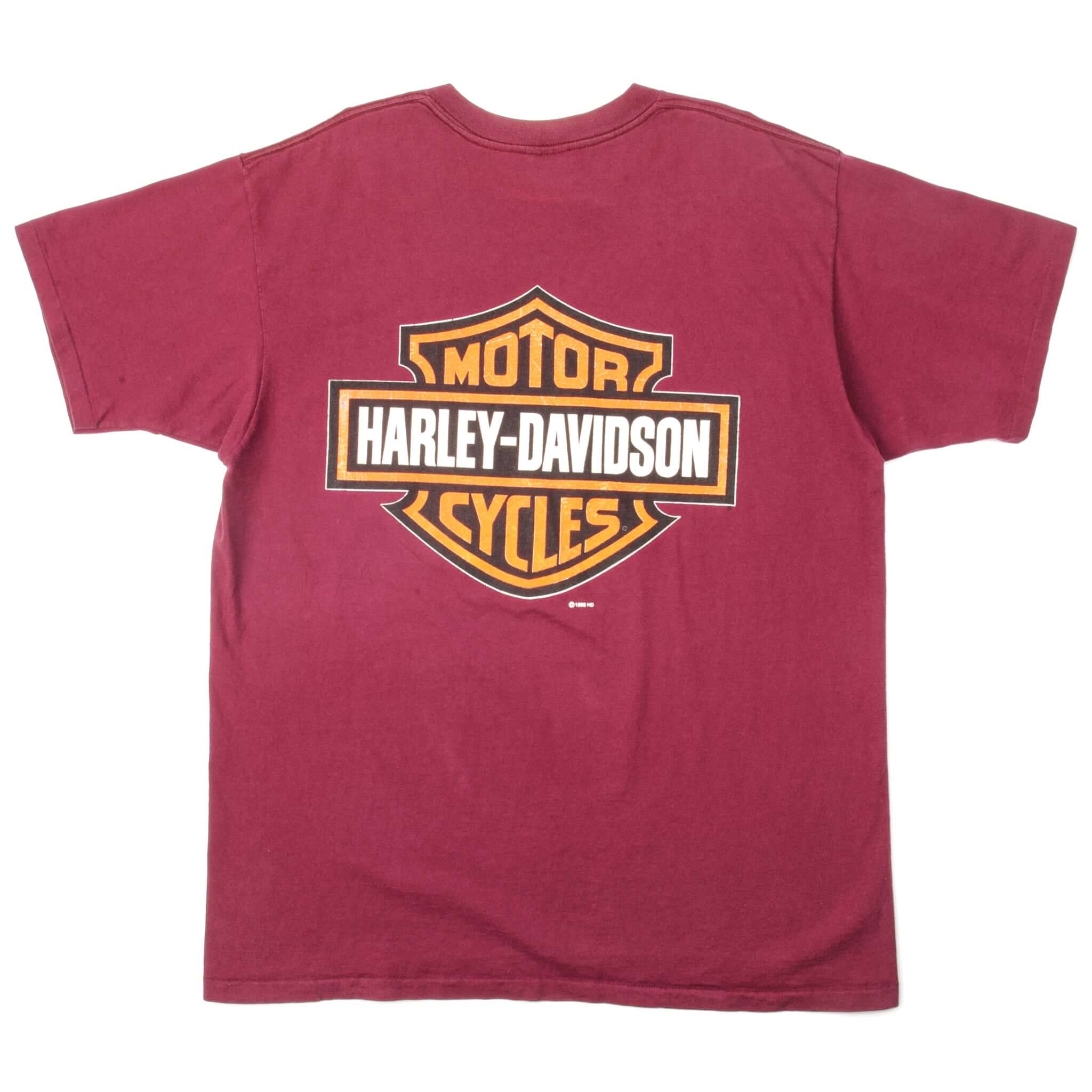 VINTAGE HARLEY DAVIDSON TEE SHIRT 1996 SIZE XL MADE IN USA