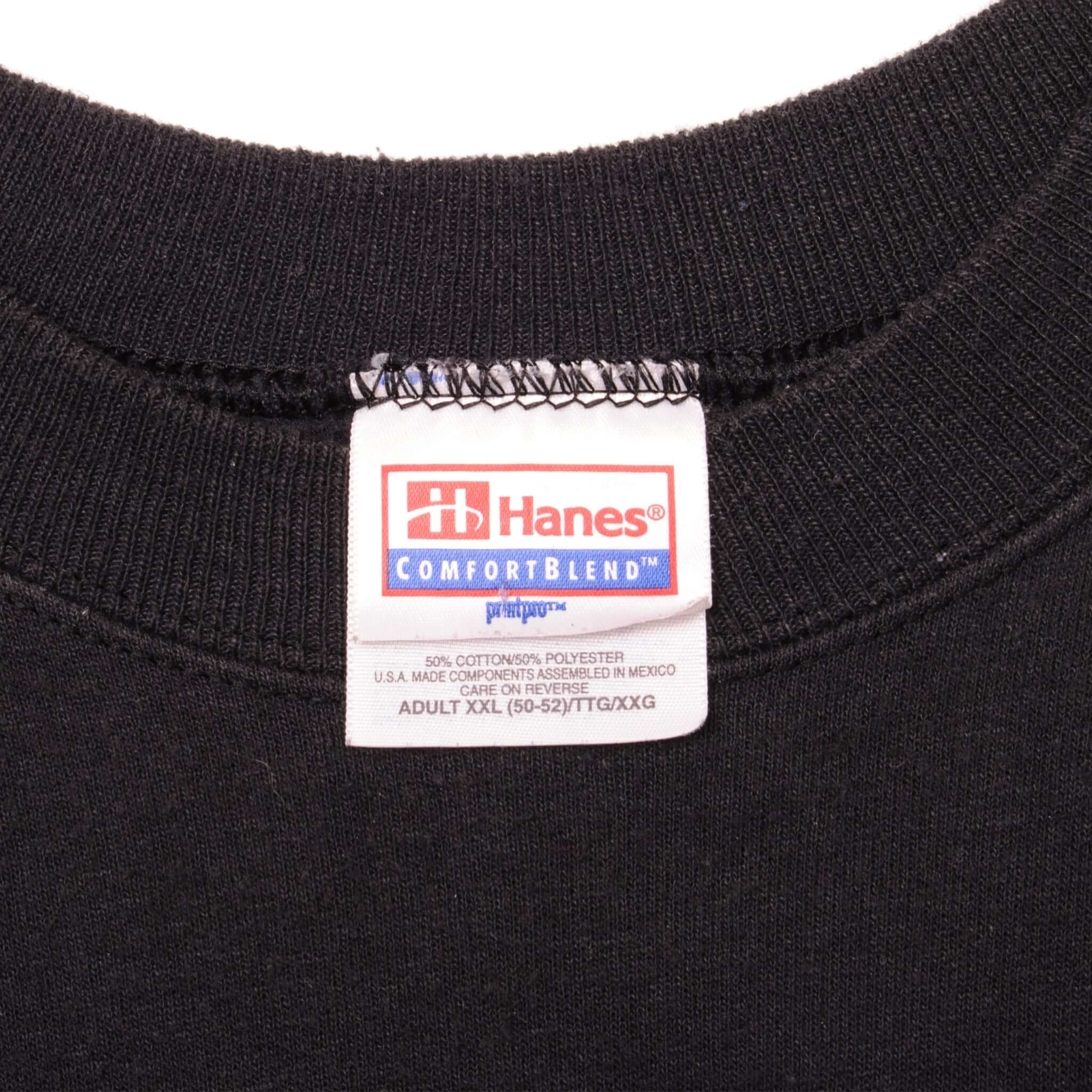 Vintage Label Tag Hanes 1997 90s 1990s