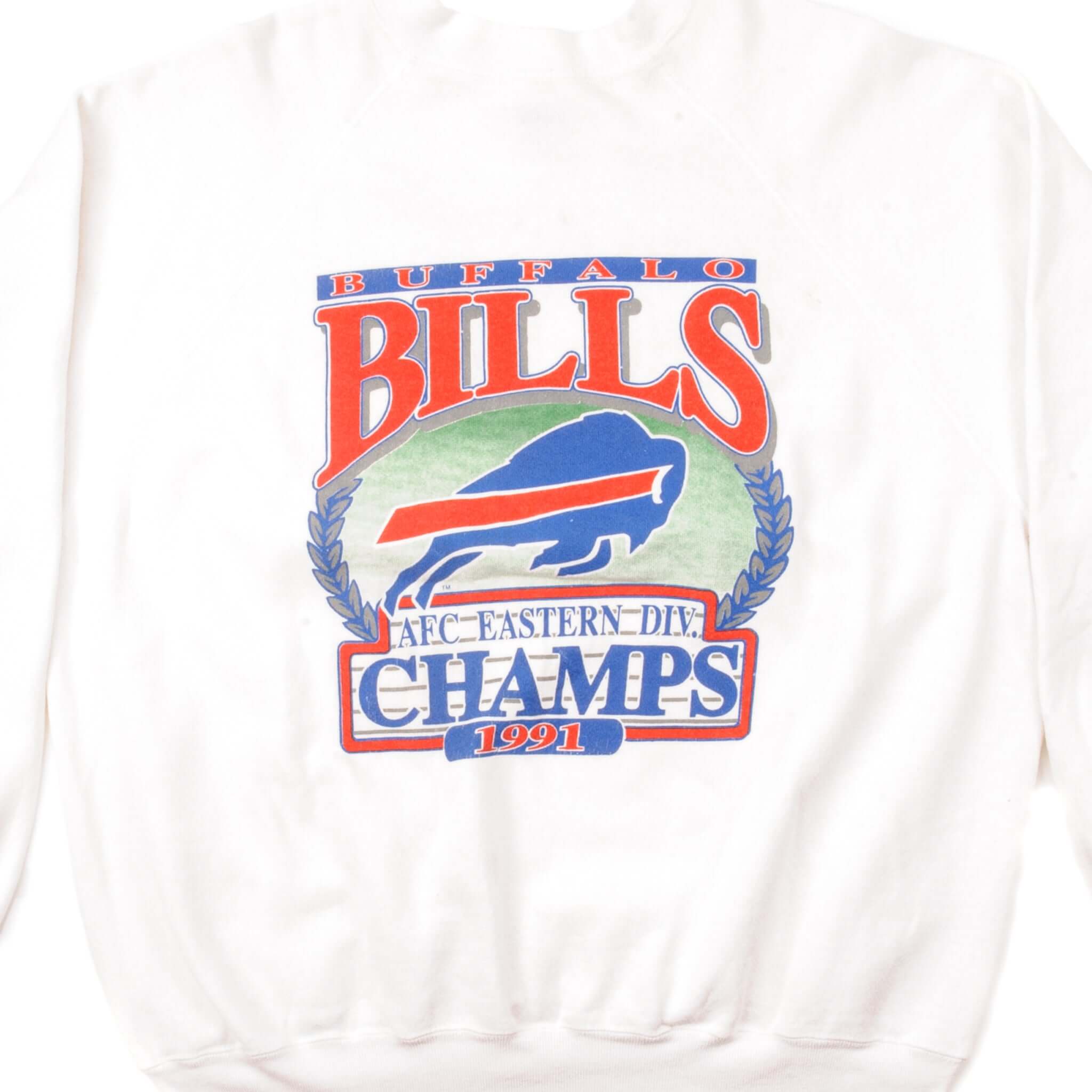 VINTAGE NFL BUFFALO BILLS SWEATSHIRT 1991 SIZE XL MADE IN USA