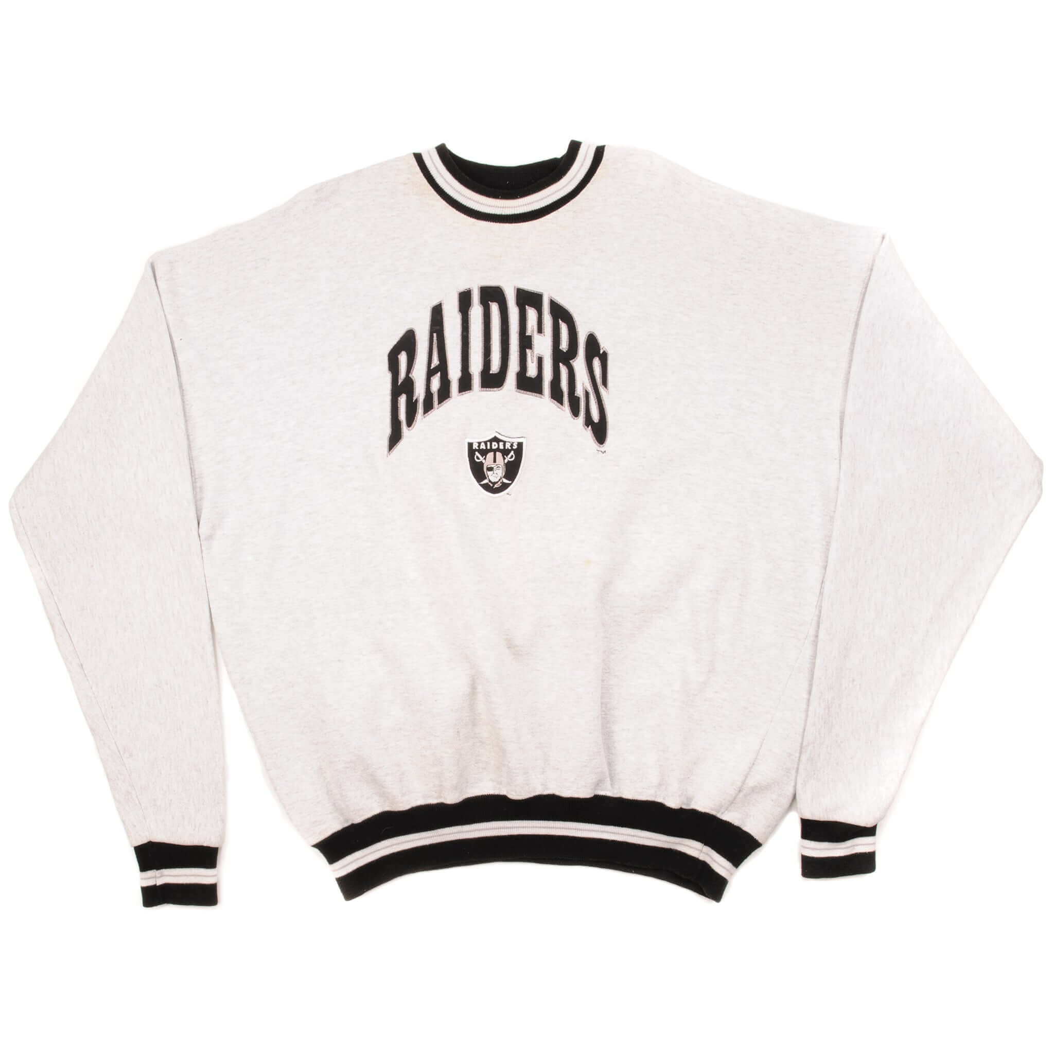 Vintage NFL Raiders Sweatshirt Size 3XL Made In USA. GREY