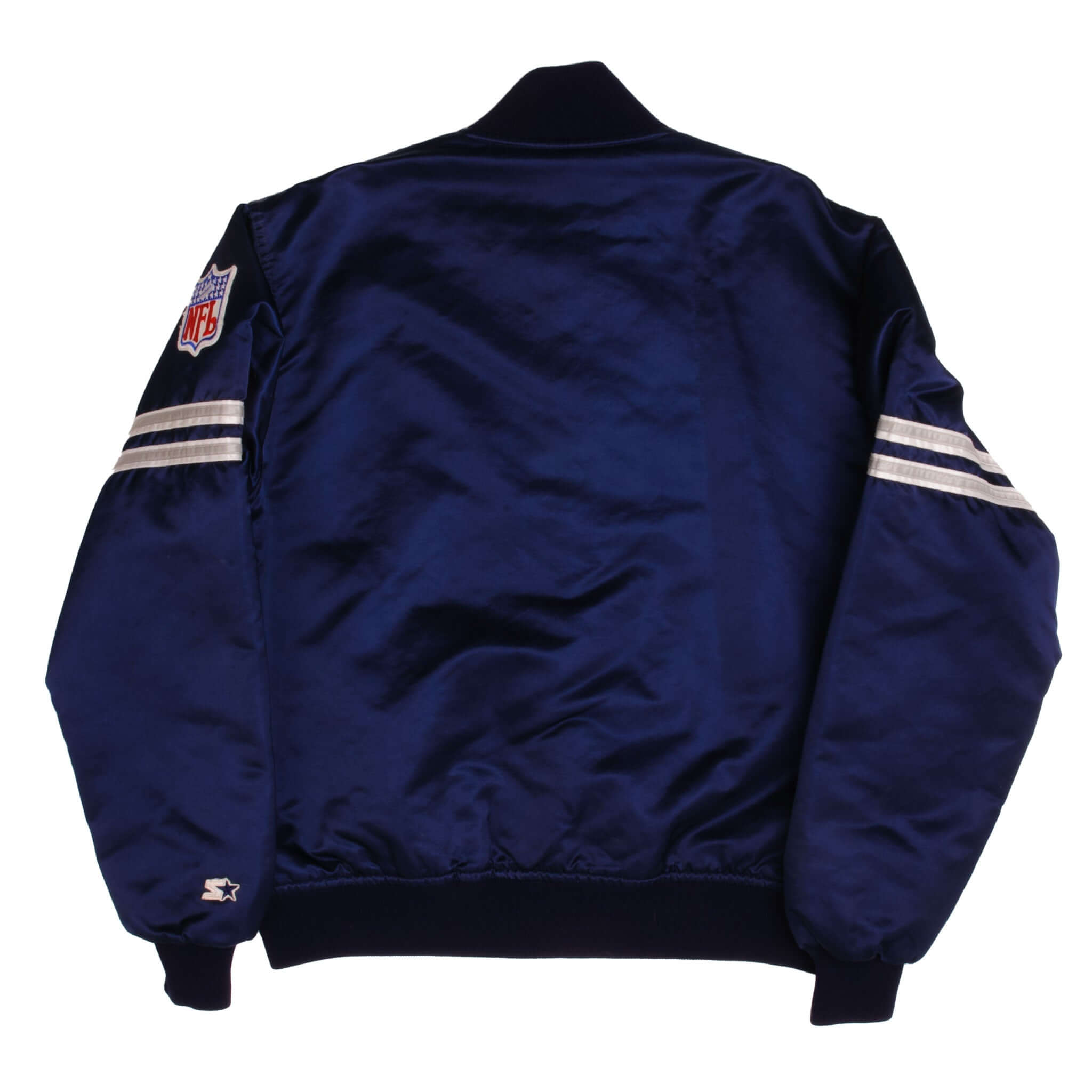 Vintage NFL Dallas Cowboys Bomber Varsity Jacket Size Large Made In USA