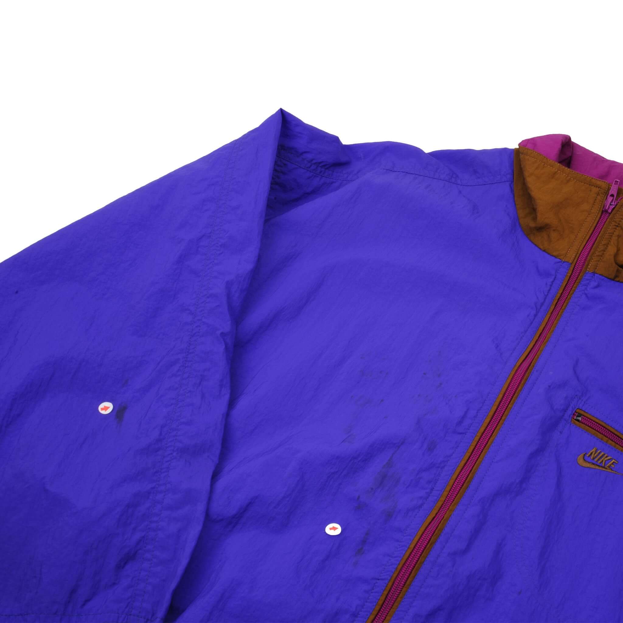 Vintage Purple Nike ACG All Conditions Gear Windbreaker Jacket Size XL