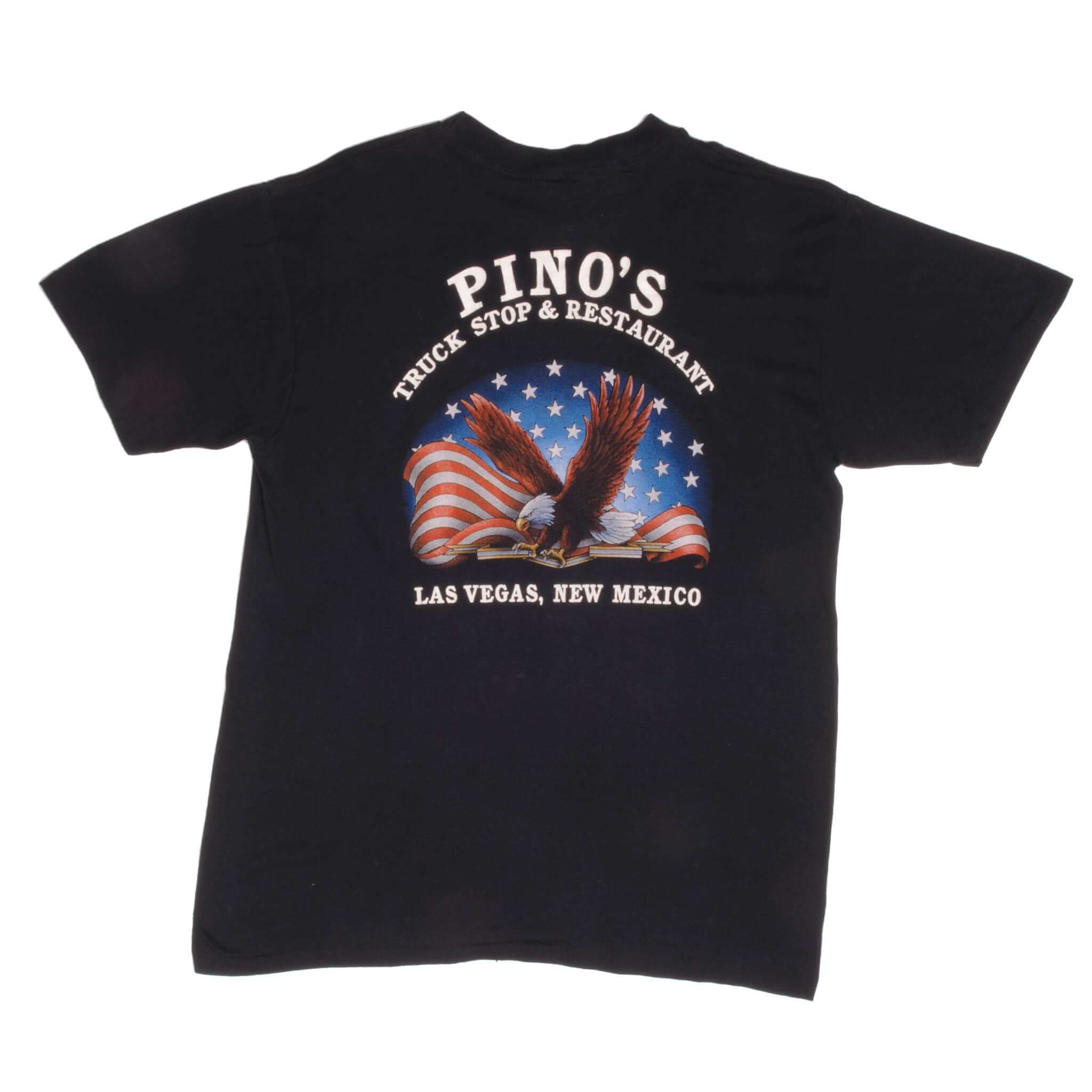 Vintage 3D Emblem Trucker Only 1992 Tee Shirt Size Large Made In USA With Single Stitch Sleeves