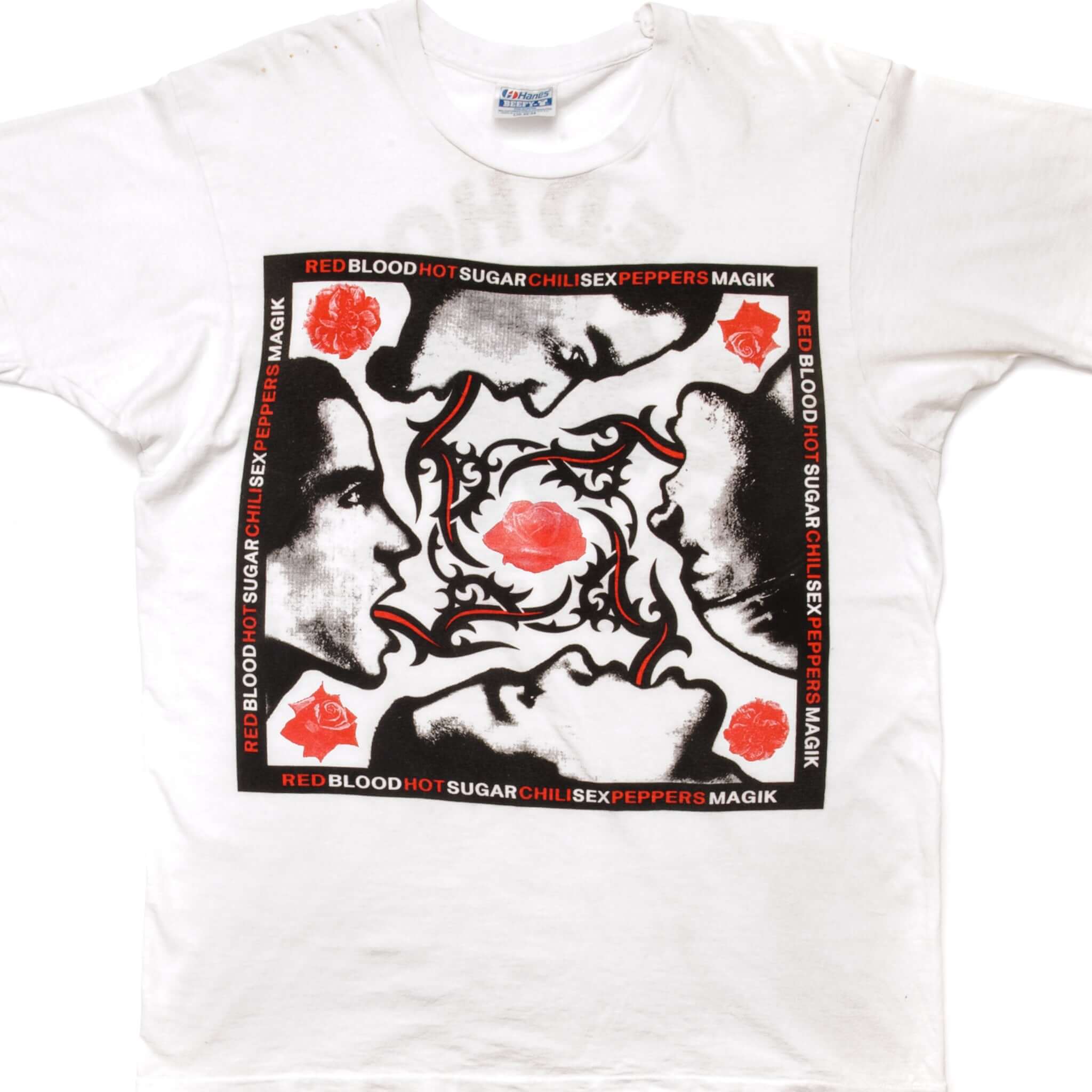 VINTAGE RED HOT CHILI PEPPERS TEE SHIRT 1990'S SIZE MEDIUM MADE IN USA