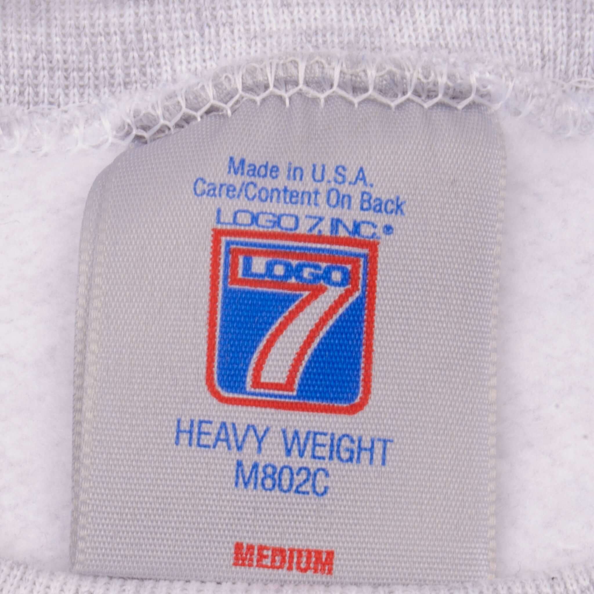 Vintage Deadstock NFL XXVI Super Bowl Buffalos Bills Vs Washington Redskins Sweatshirt 1992 Size Medium Made In USA