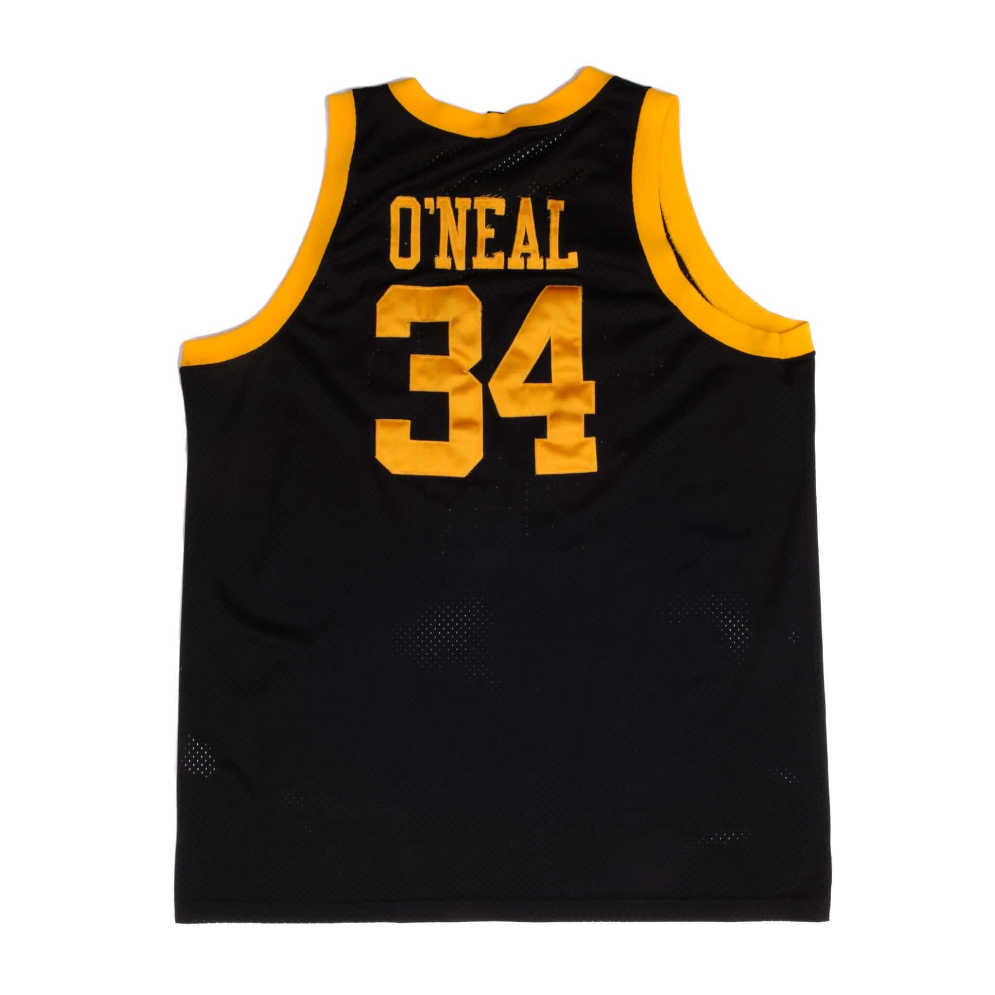 VINTAGE NIKE NBA LAKERS SHAQ O'NEIL 34 JERSEY 1990S SIZE 2XL