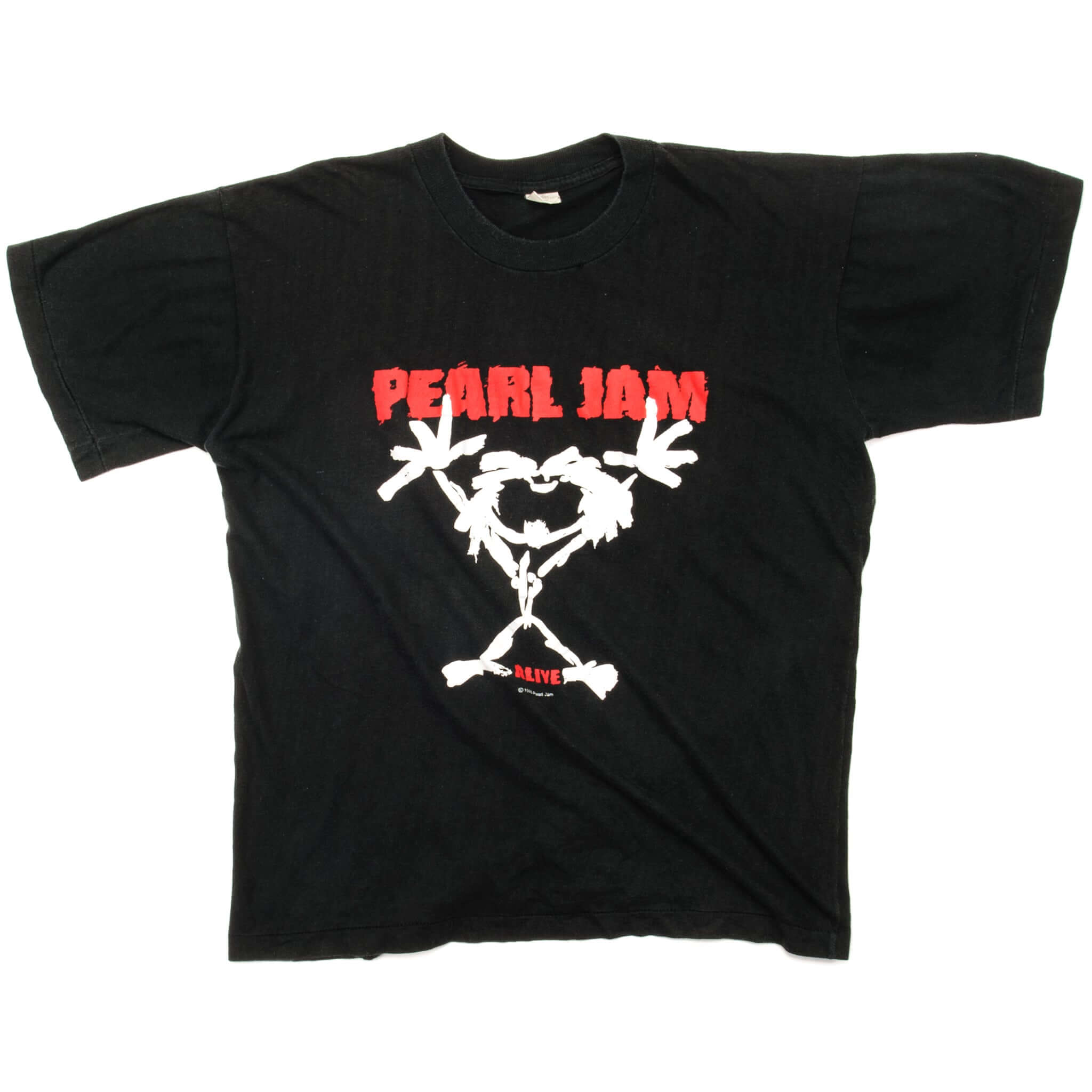 VINTAGE PEARL JAM ALIVE TEE SHIRT 1995 SIZE LARGE
