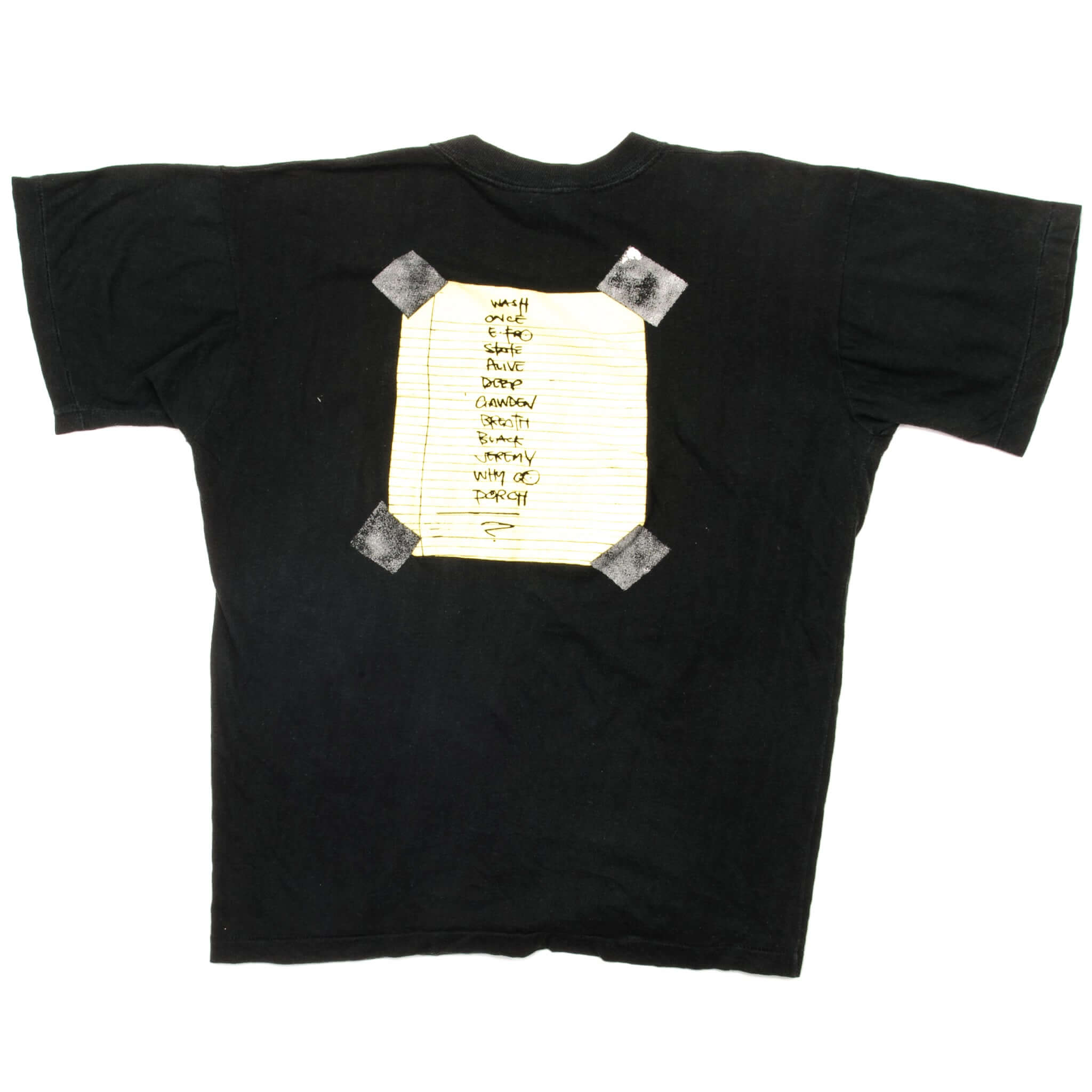 VINTAGE PEARL JAM ALIVE TEE SHIRT 1995 SIZE LARGE