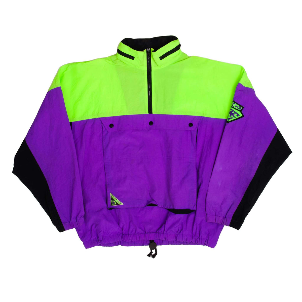 Vintage Gotcha Shell Jacket 1990S Size Medium