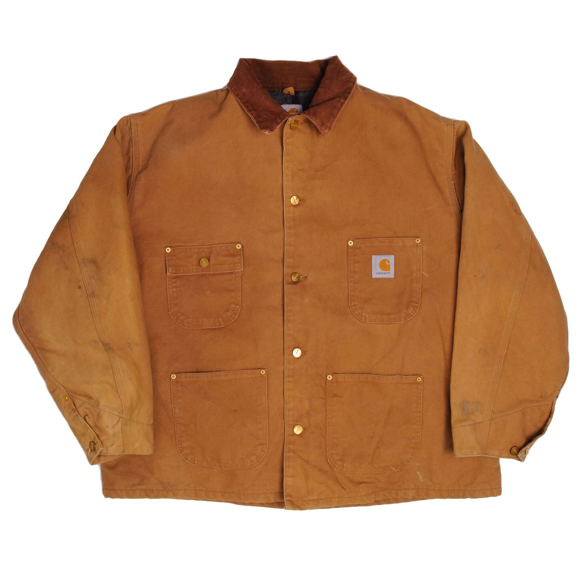 Vintage Carhartt Detroit Style Jacket Size 54R Made In USA