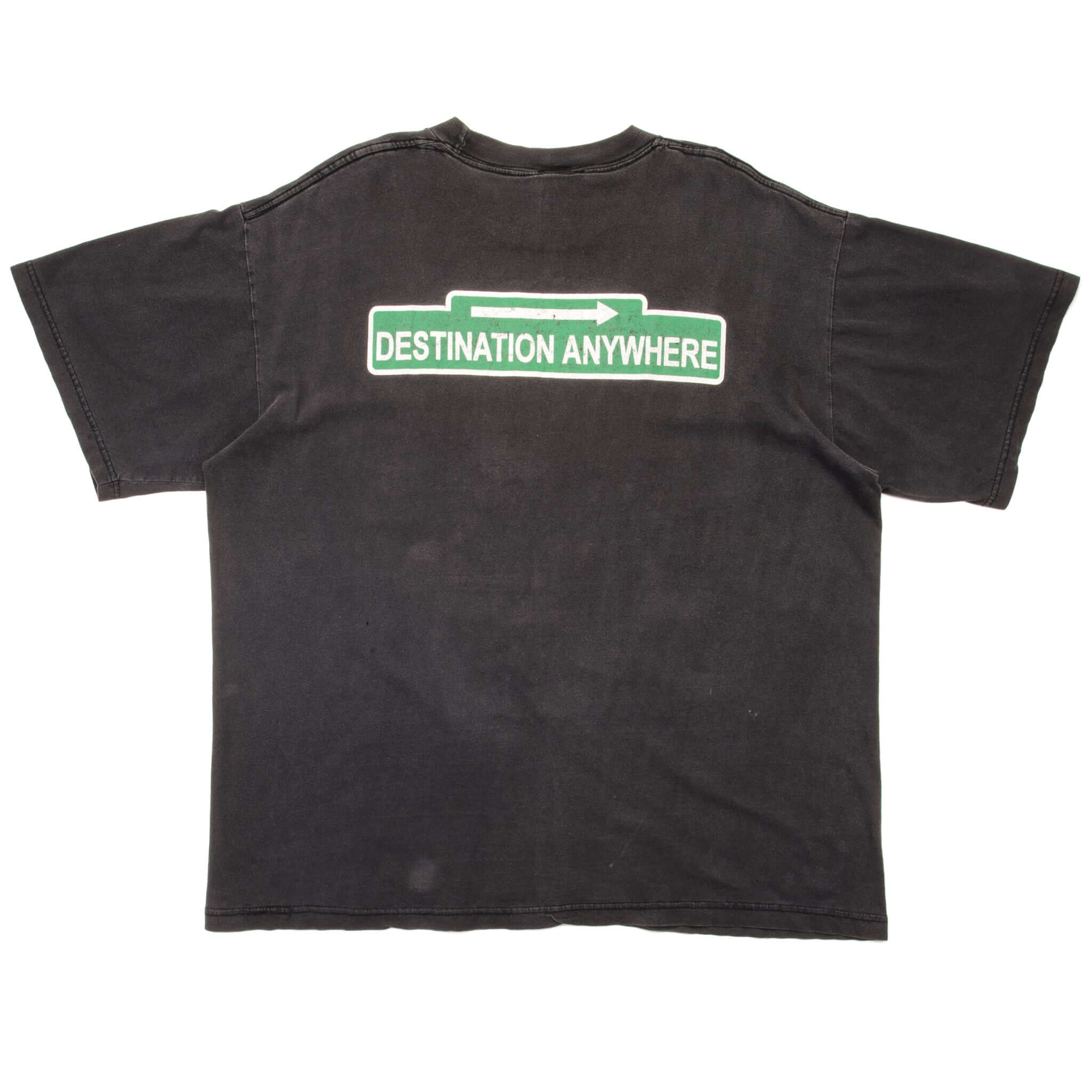 Vintage Jon Bon Jovi Destination Anywhere Tee Shirt 1997 Size XL Made In USA. black