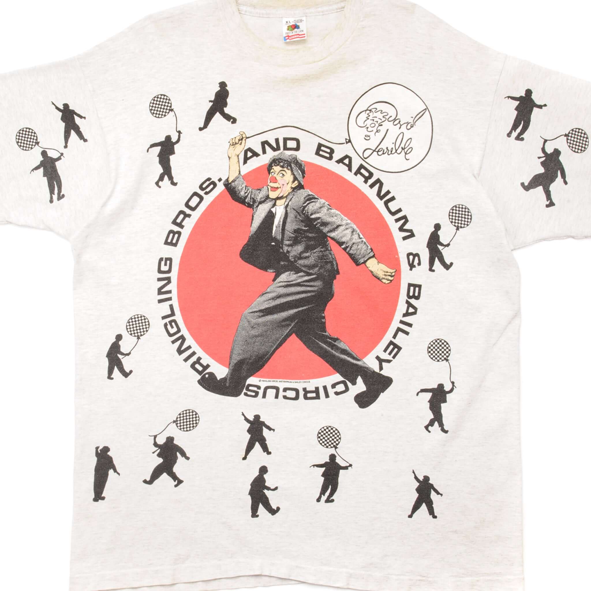 VINTAGE RINGLING BROS. AND BARNUM & BAILEY CIRCUS TEE SHIRT SIZE XL MADE IN USA