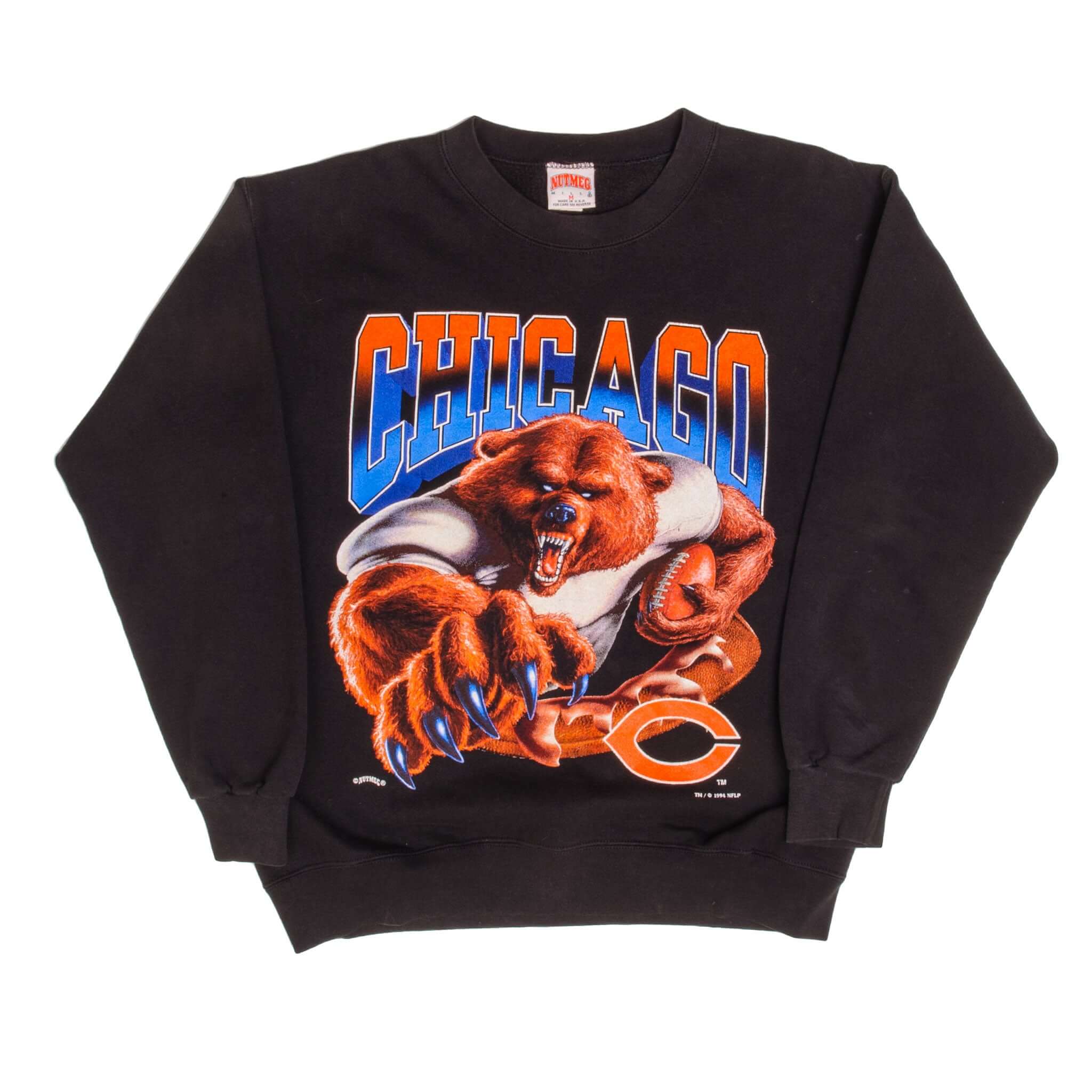 VINTAGE NFL CHICAGO BEARS SWEATSHIRT 1994 SIZE MEDIUM MADE IN USA