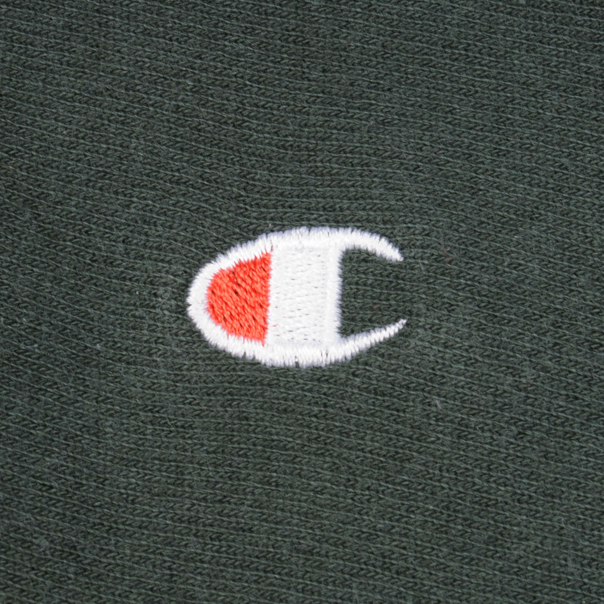 Vintage Green Reverse Weave Champion Hoodie Sweatshirt 1990S Size Large Made In USA