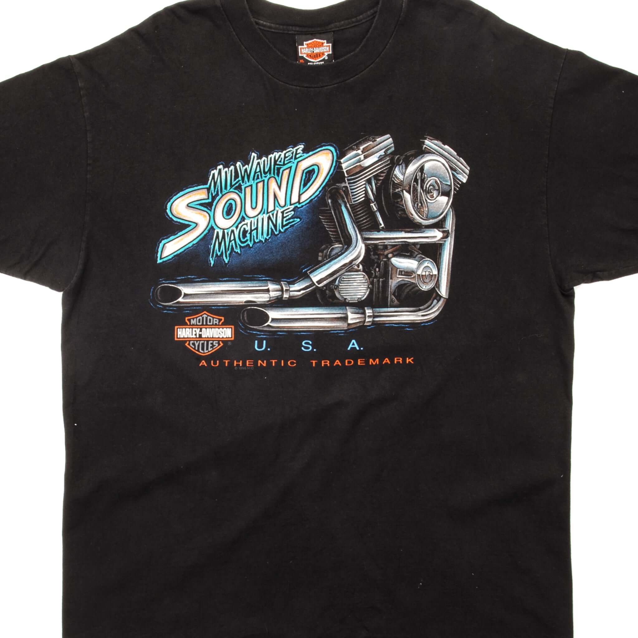 VINTAGE HARLEY DAVIDSON TEE SHIRT 1996 SIZE XL MADE IN USA