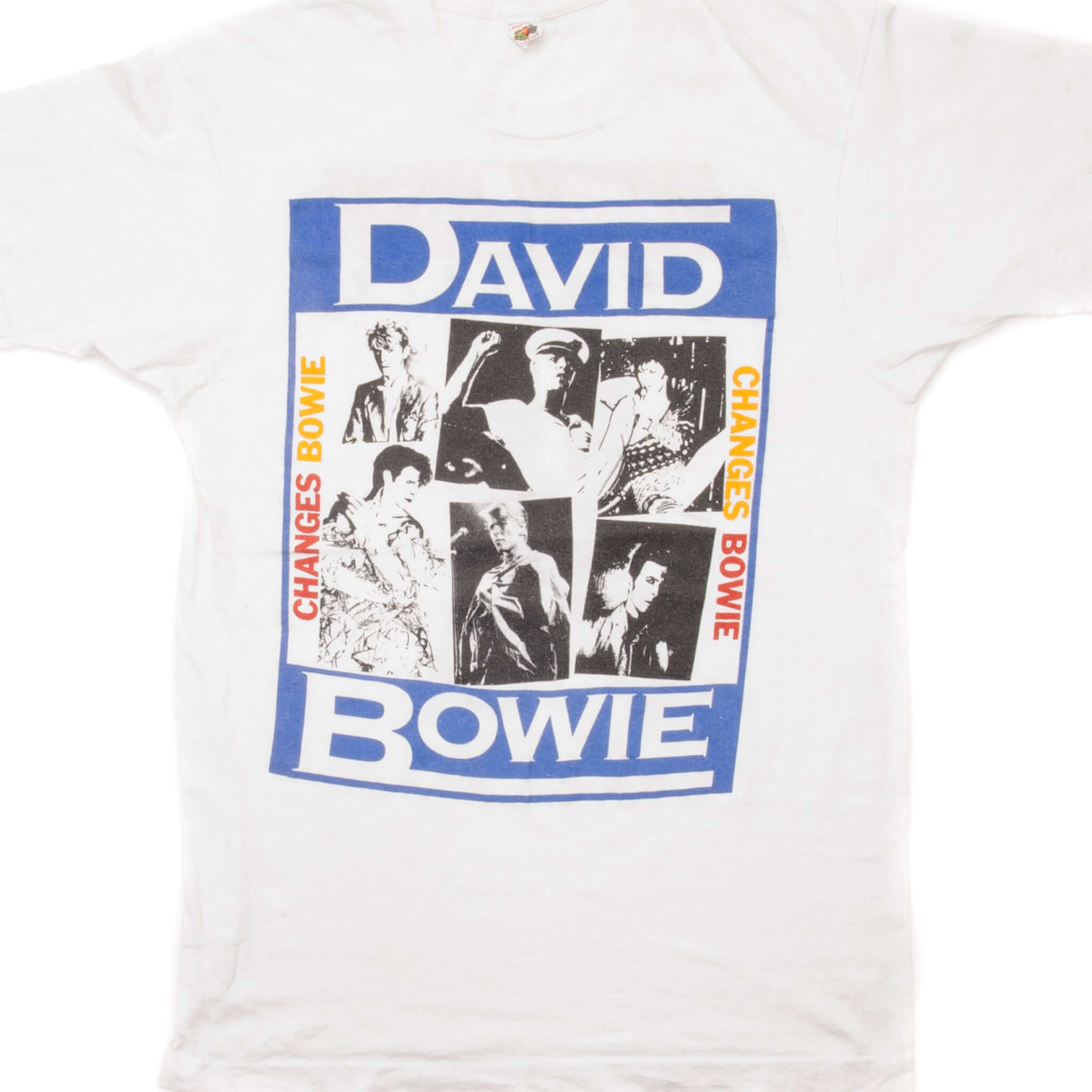 VINTAGE DAVID BOWIE SOUND VISION TEE SHIRT 1990 SIZE XS MADE VINTAGE DAVID BOWIE SOUND VISION TEE SHIRT 1990 SIZE XS MADE