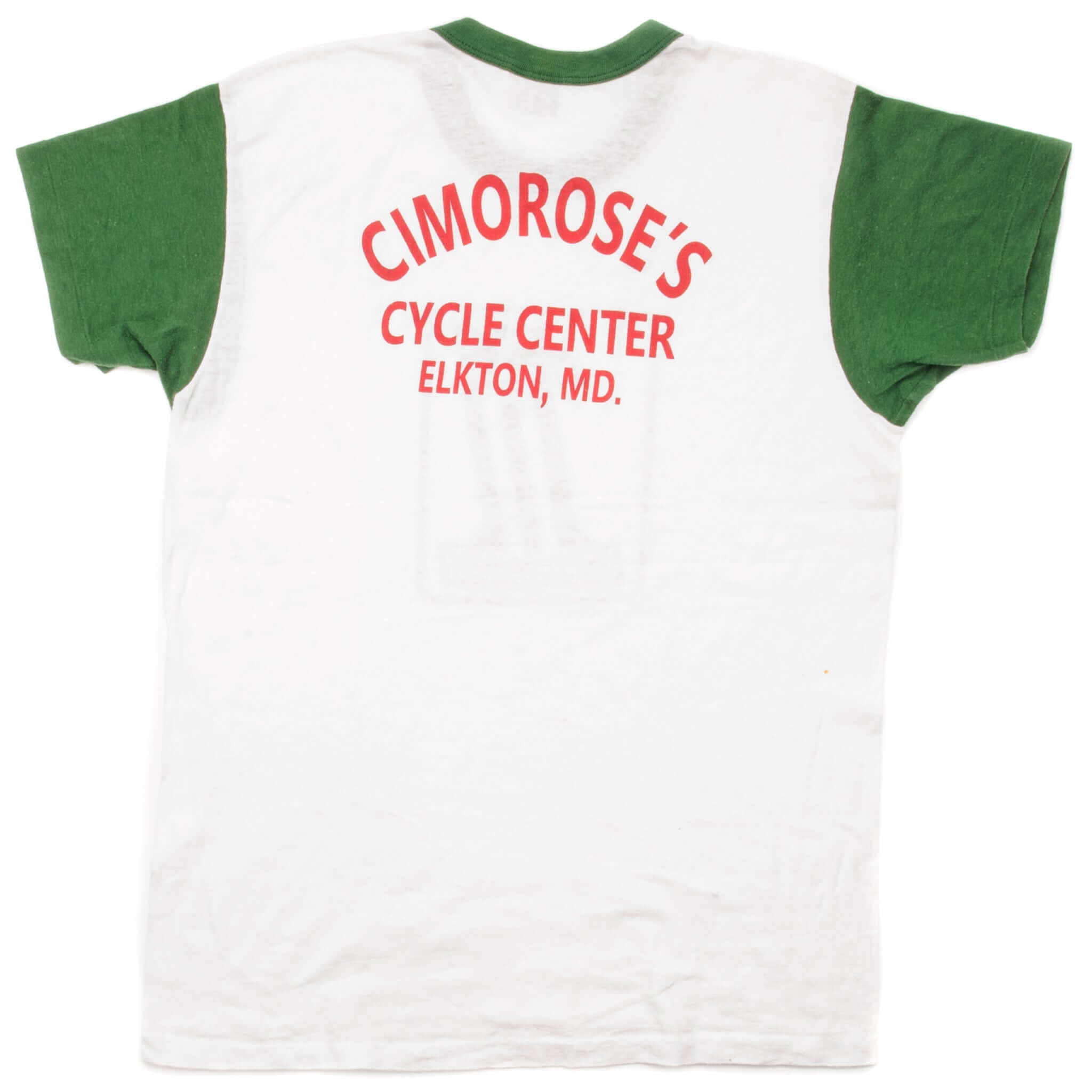 Vintage Harley Davidson Tee Shirt 1970s Size Medium Made In USA with single stitch sleeves.