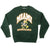 Vintage Hurricanes University Of Miami Sweatshirt Size Large. GREEN