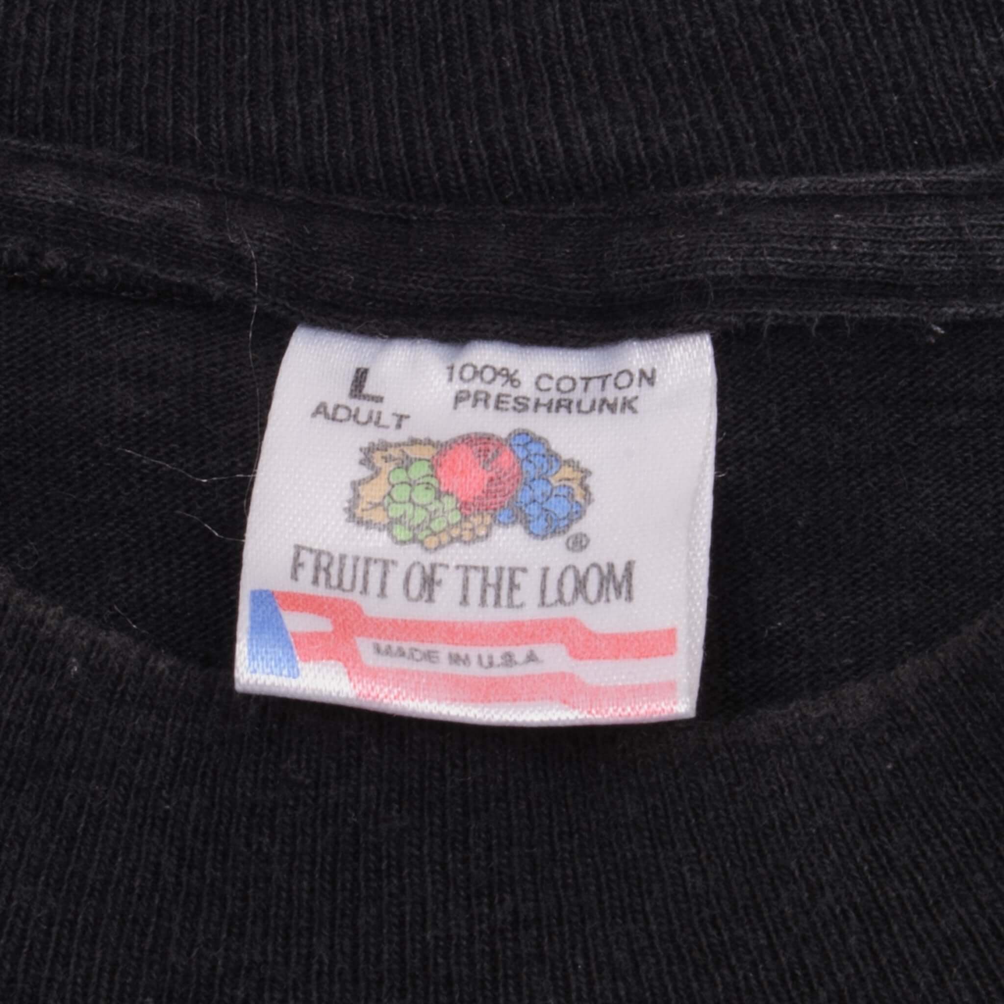 Vintage Nascar Rusty Wallace Number 2 Kickin Asphalt Takin Numbers Tee Shirt Size Large With Single Stitch Sleeves