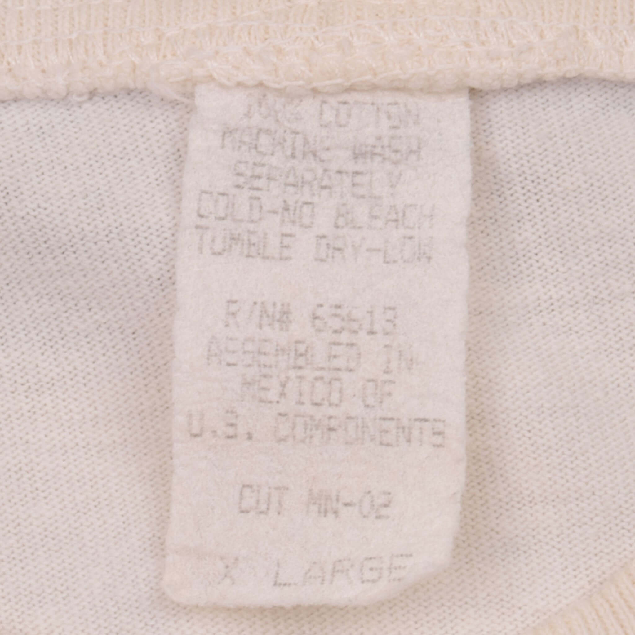 Vintage AMA Motocross United States Supercross 1991 Long Sleeve Tee Shirt Size XL