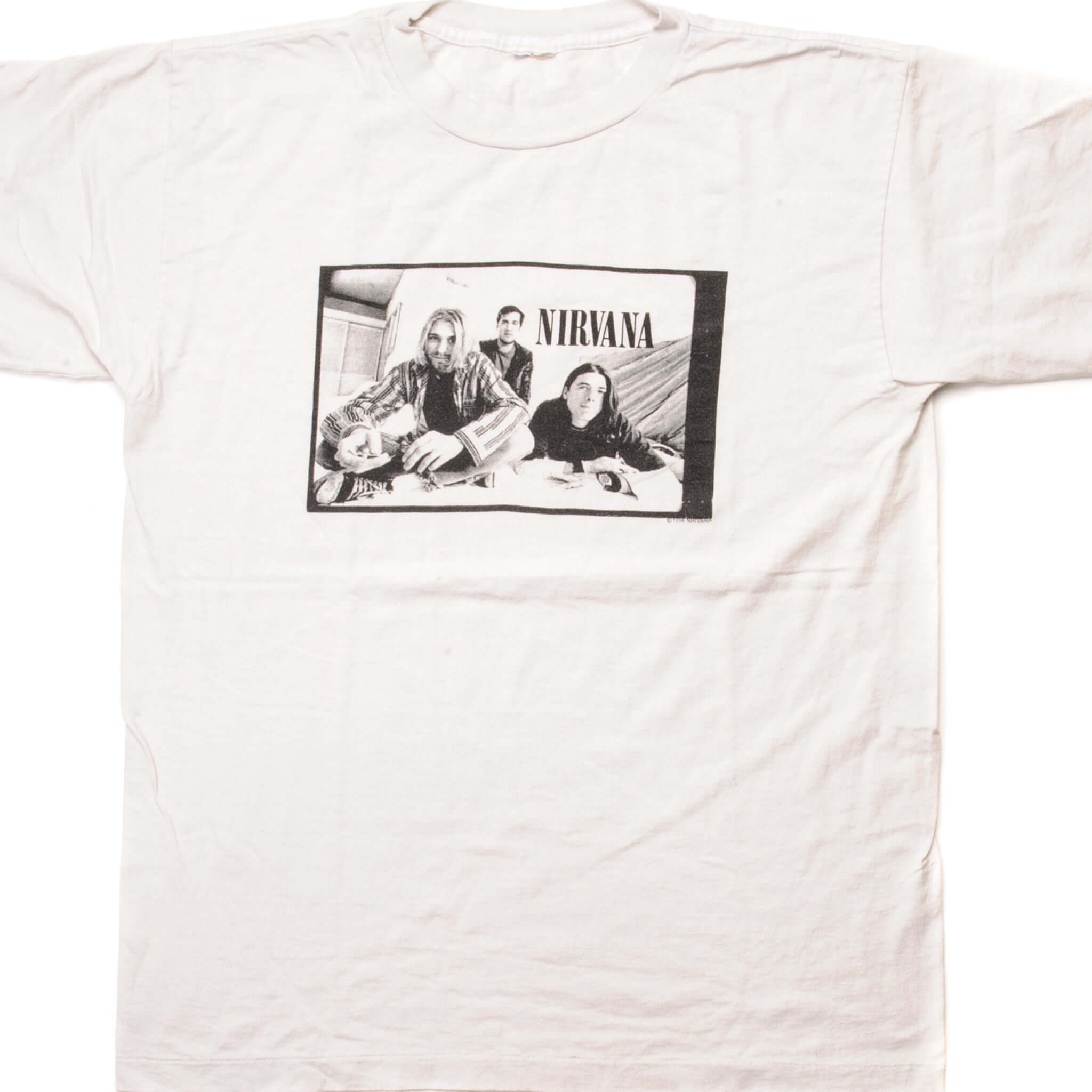 VINTAGE NIRVANA TEE SHIRT 1996 SIZE LARGE