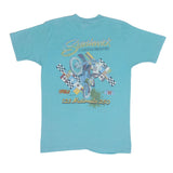 Vintage AMA Southwich Massachusetts 125 Nationals 250 1986 Tee Shirt Size Medium Made In USA With Single Stitch Sleeves