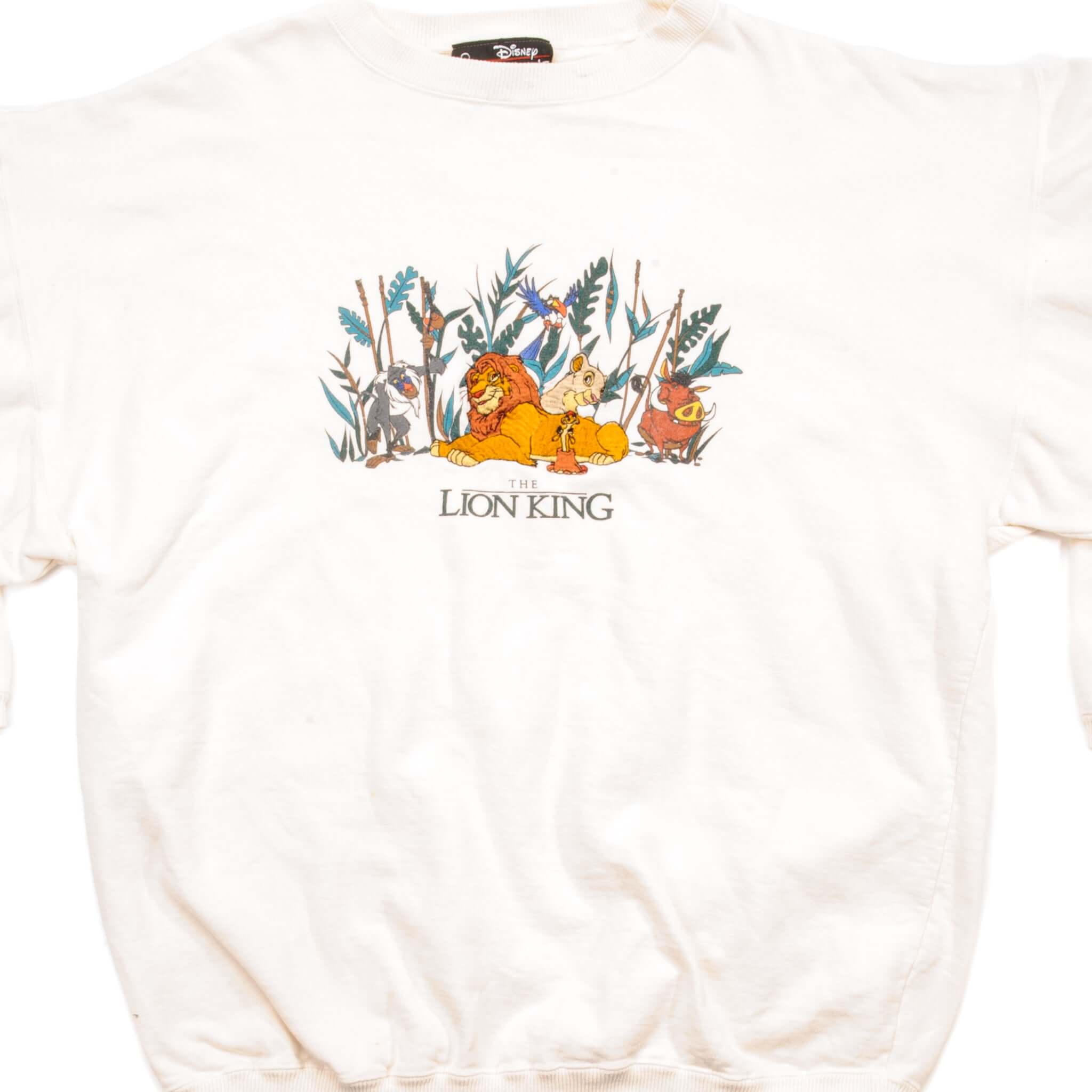 VINTAGE DISNEY THE LION KING SWEATSHIRT 1990S SIZE MEDIUM MADE IN USA