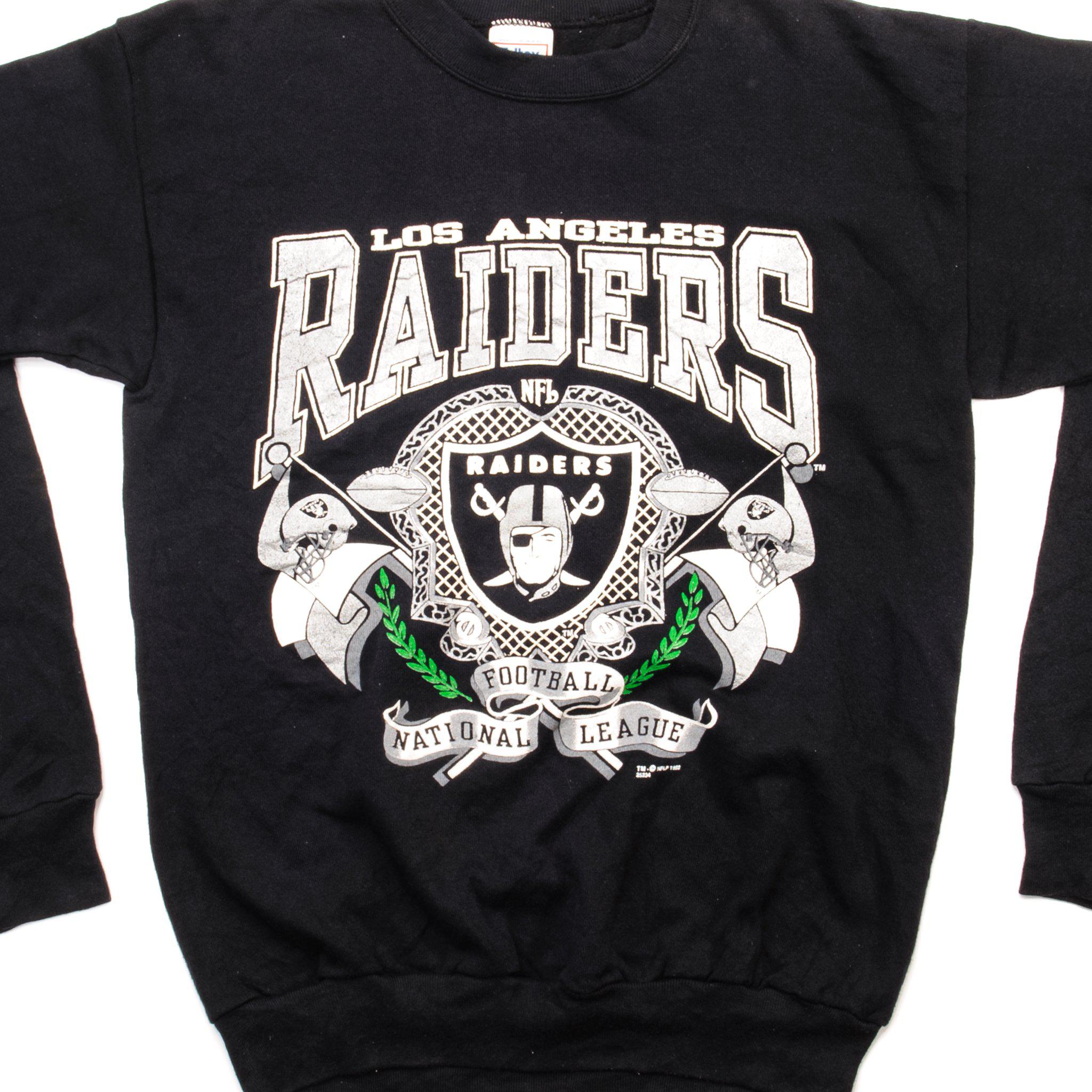 Vintage NFL Los Angeles Raiders Sweatshirt 1992 Size Large Made in USA