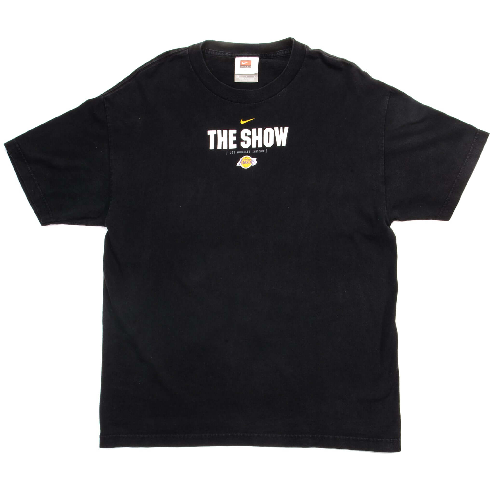 VINTAGE NIKE NBA LOS ANGELES LAKERS TEE SHIRT SIZE MEDIUM